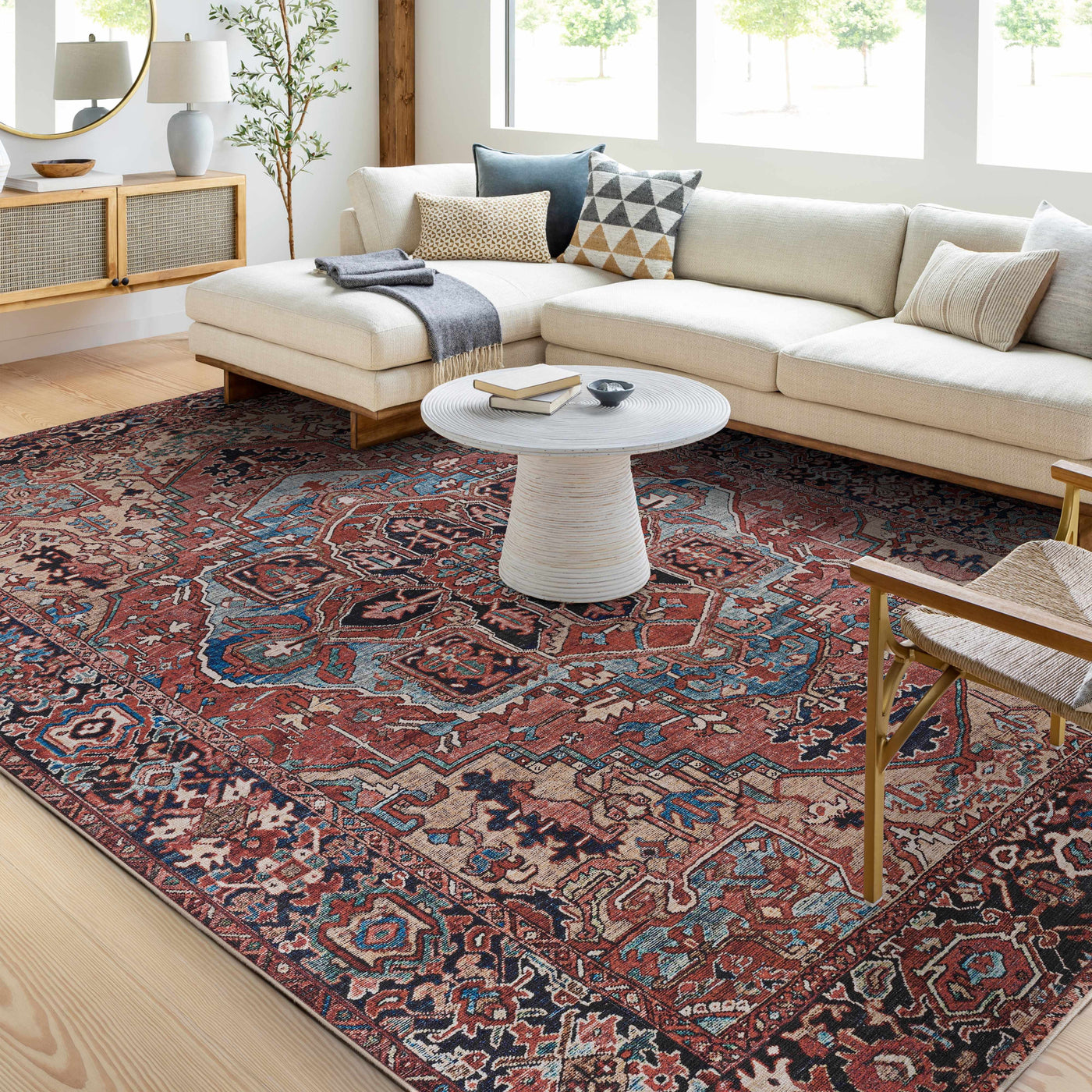 Neyland Washable Area Rug by Boutique Rugs