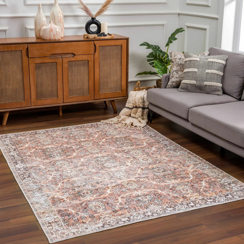 Bian Washable Area Rug by Hauteloom
