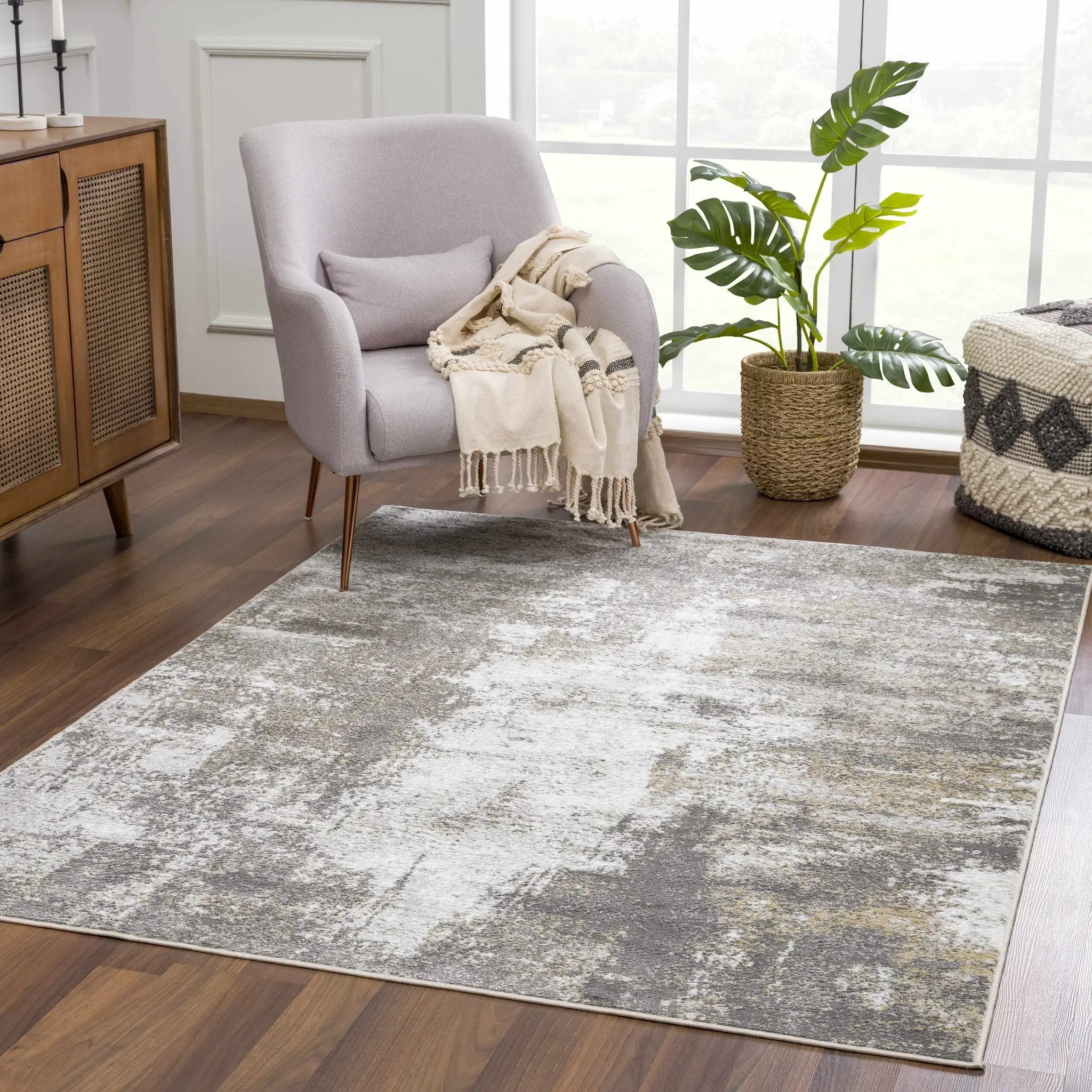 Liveree Abstract Area Rug - Clearance by Boutique Rugs