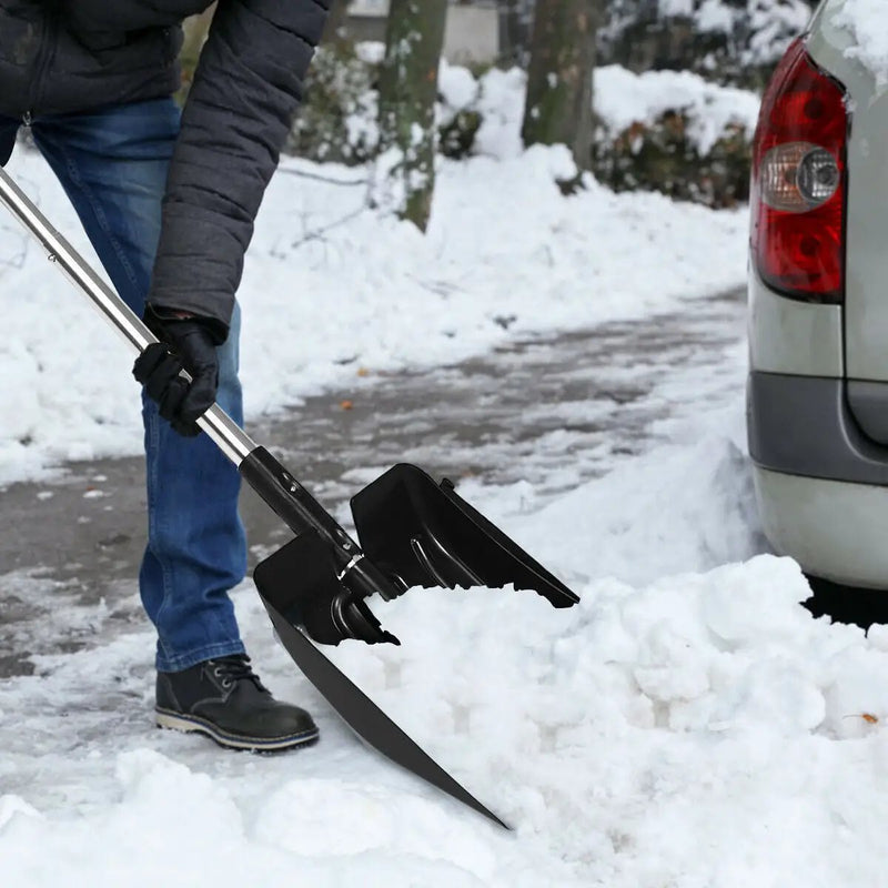 3-in-1 Snow Shovel with Ice Scraper and Snow Brush by DirectDeals