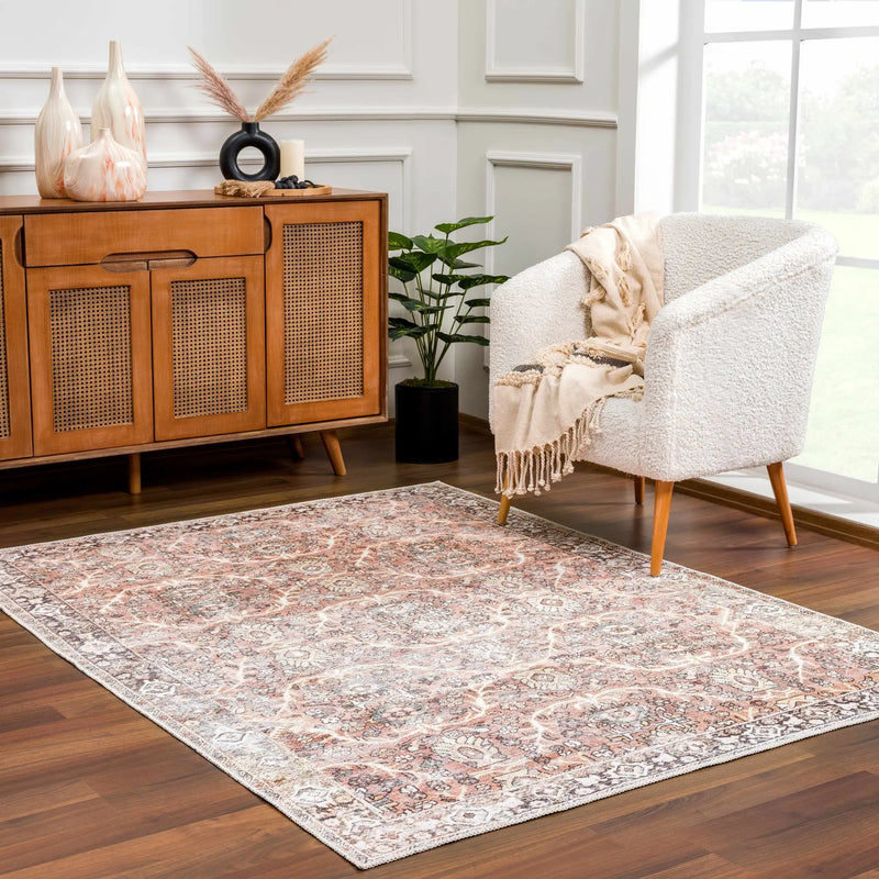 Bian Washable Area Rug by Hauteloom