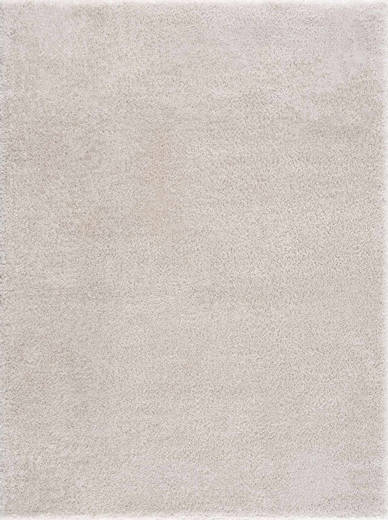 Velora Light Beige Wavy Abstract Modern Minimalist Polyester Machine Woven Area Rug by Boutique Rugs