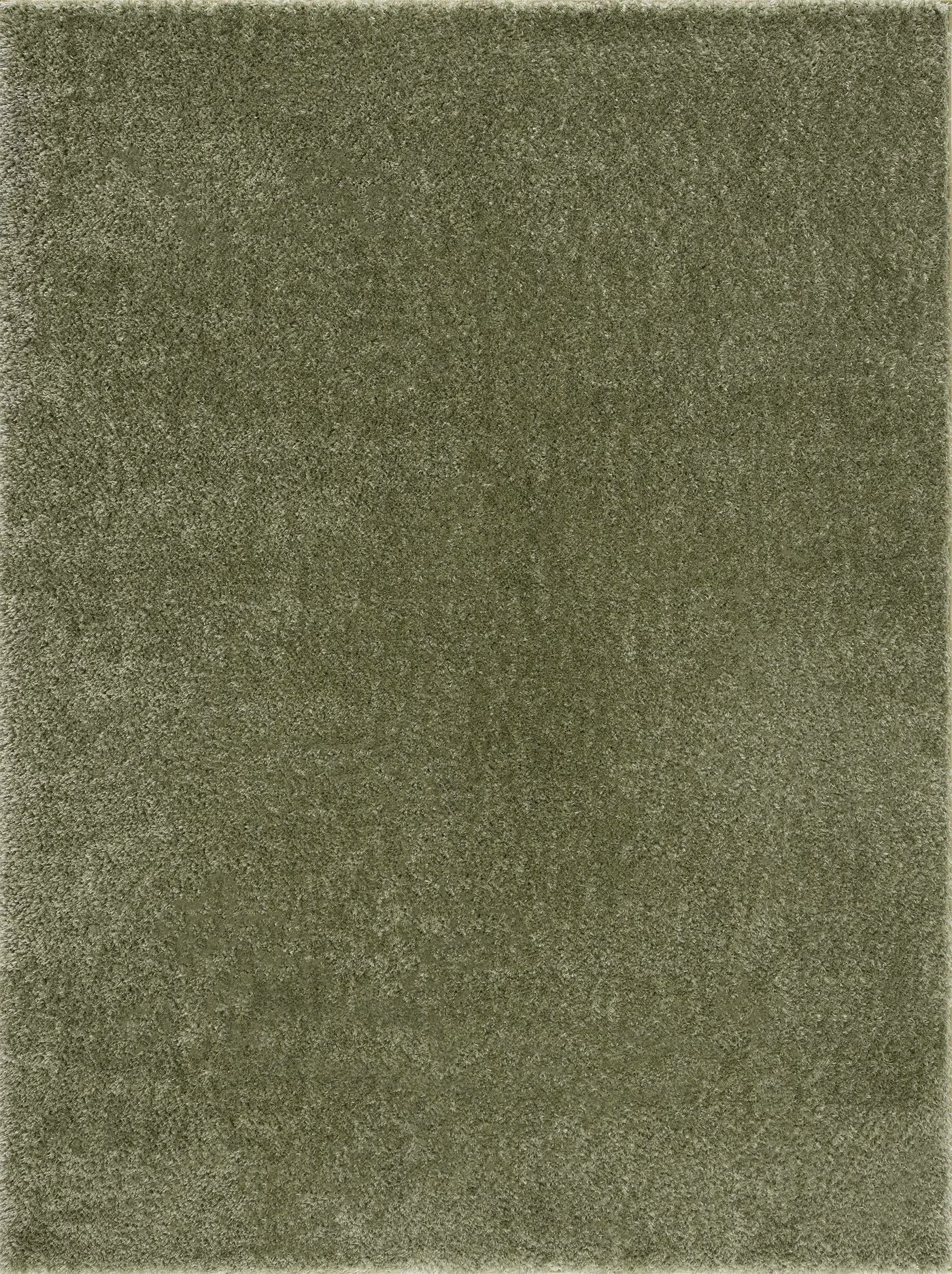 Heavenly Solid Green Plush Rug - Clearance by Boutique Rugs