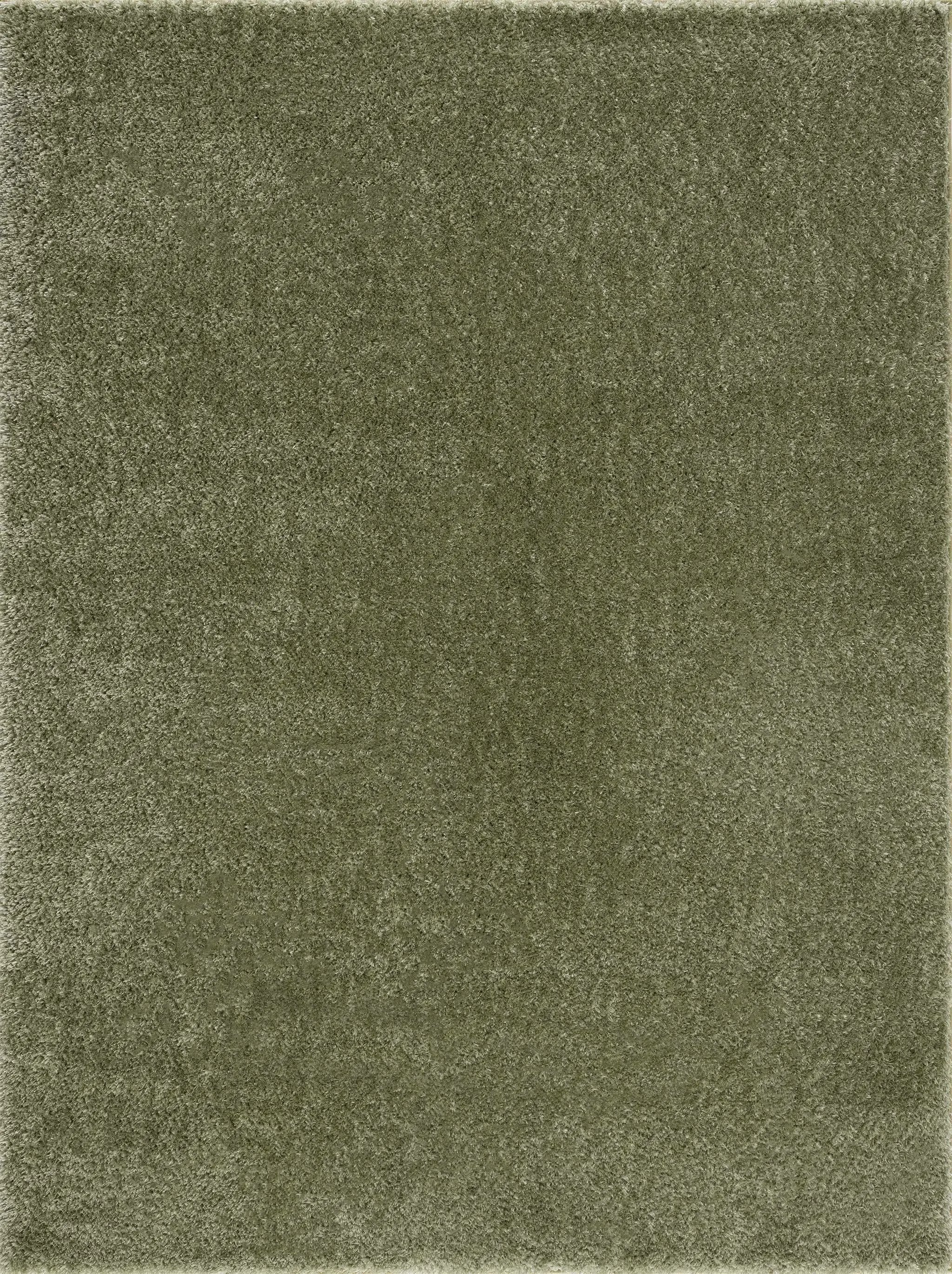 Heavenly Solid Green Plush Rug - Clearance by Boutique Rugs