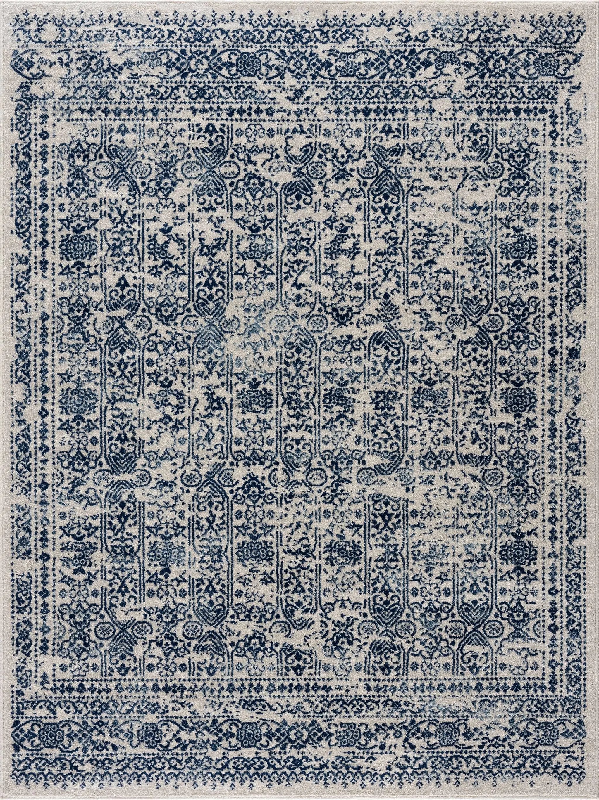 Michie Blue Area Rug by Hauteloom