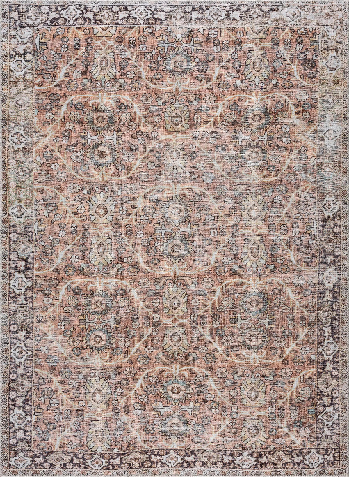 Bian Washable Area Rug by Hauteloom