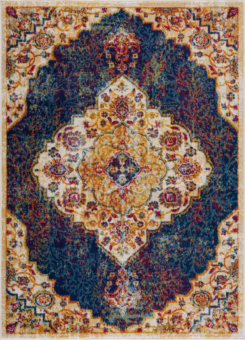 Istanbul Navy Area Rug - Clearance by Boutique Rugs