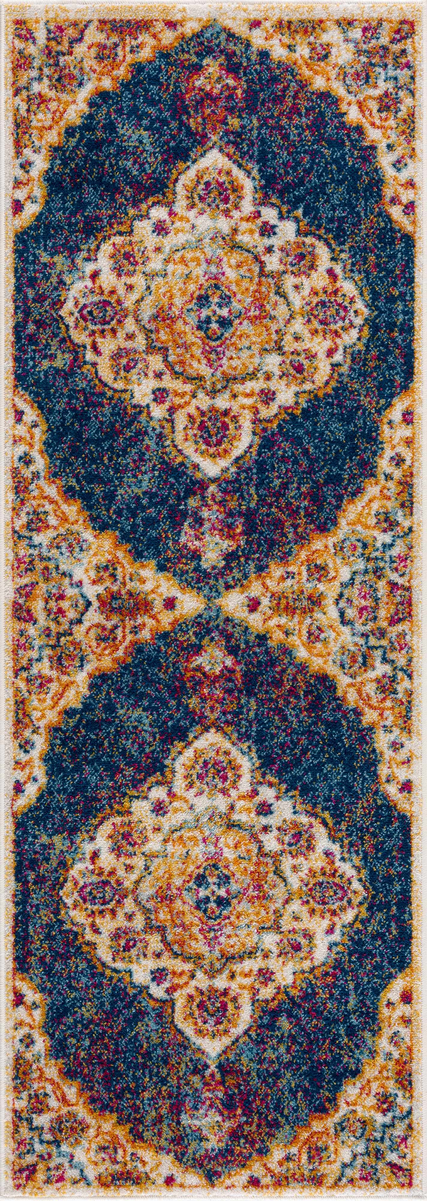 Istanbul Navy Area Rug - Clearance by Boutique Rugs