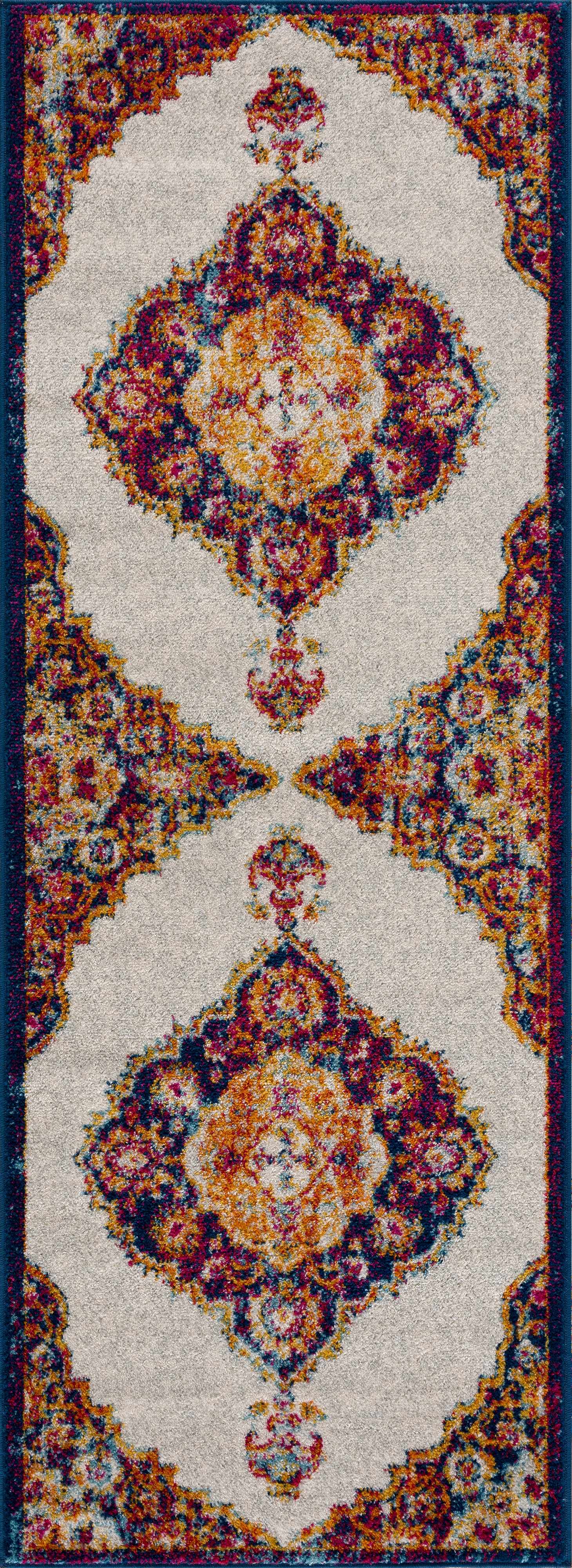 Istanbul Orange Area Rug - Clearance by Boutique Rugs