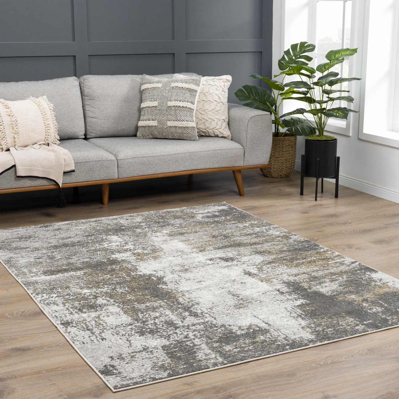 Liveree Abstract Area Rug - Clearance by Boutique Rugs