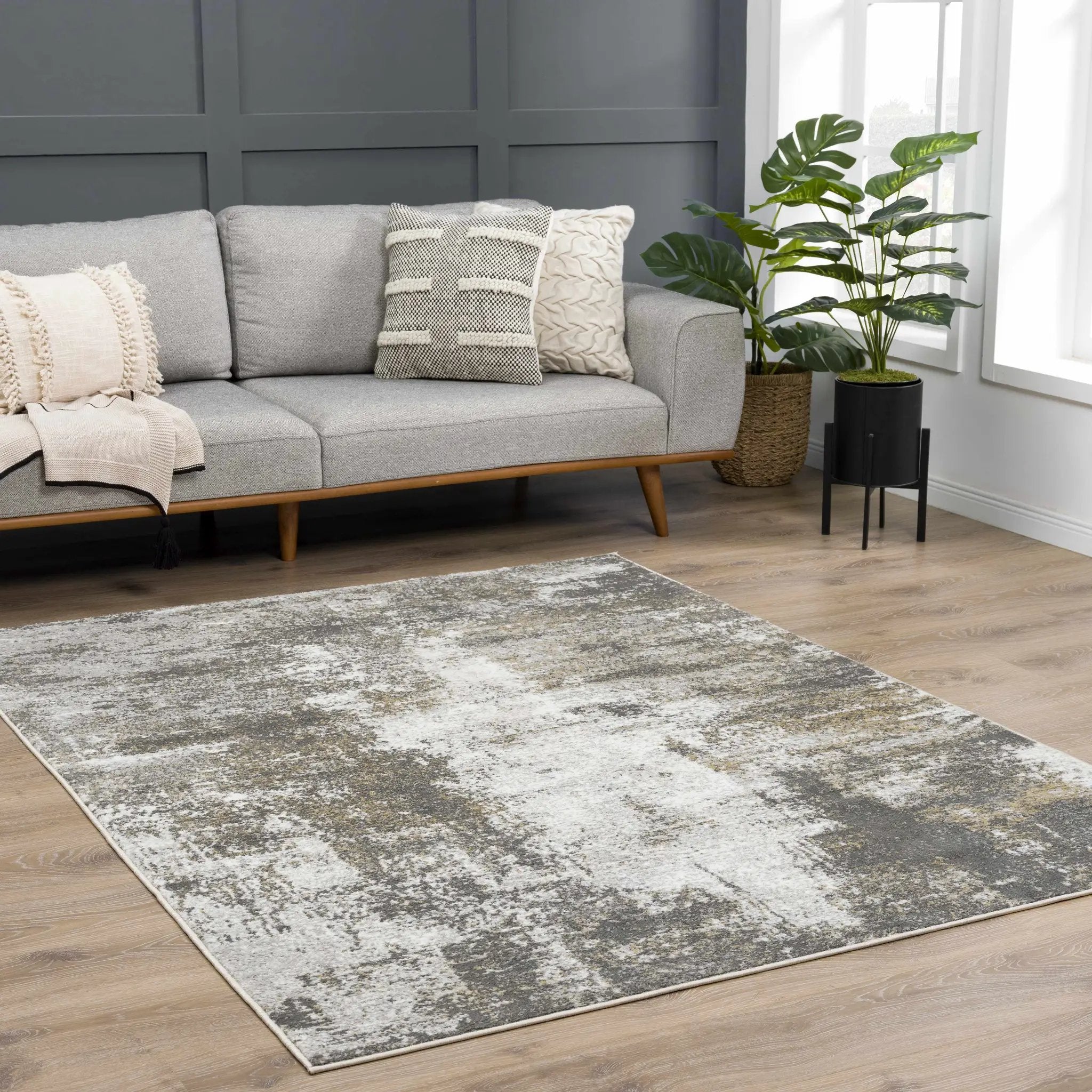 Liveree Abstract Area Rug - Clearance by Boutique Rugs