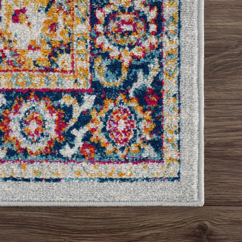 Istanbul Medallion Orange Area Rug - Clearance by Boutique Rugs
