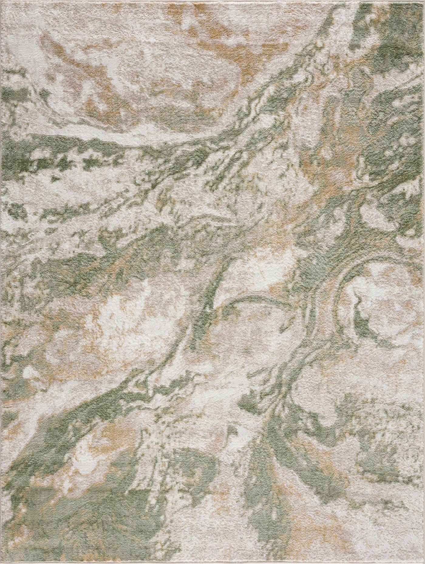 Lively Marble Green Area Rug by Boutique Rugs