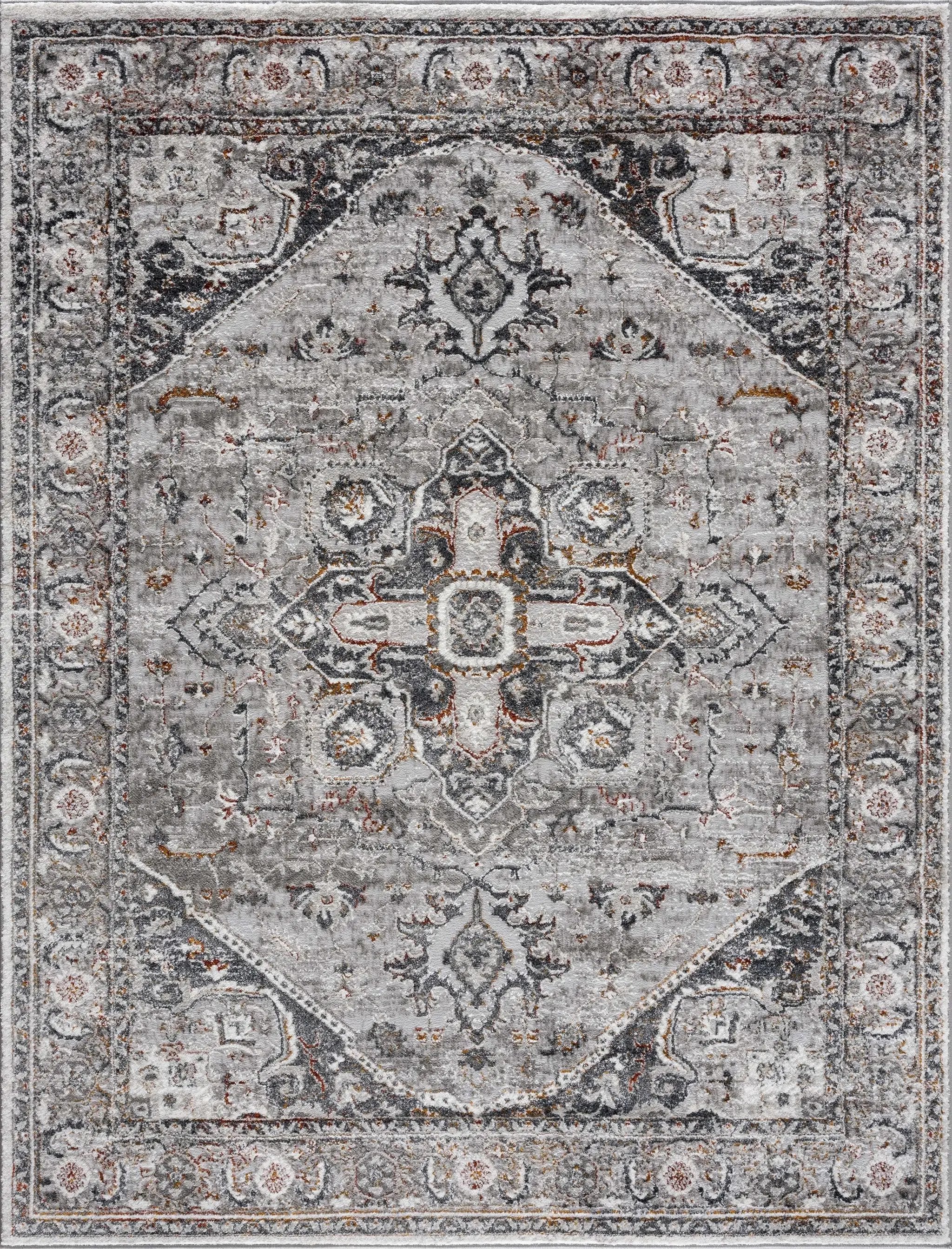 Liverpool Dark Gray Area Rug - Clearance by Boutique Rugs