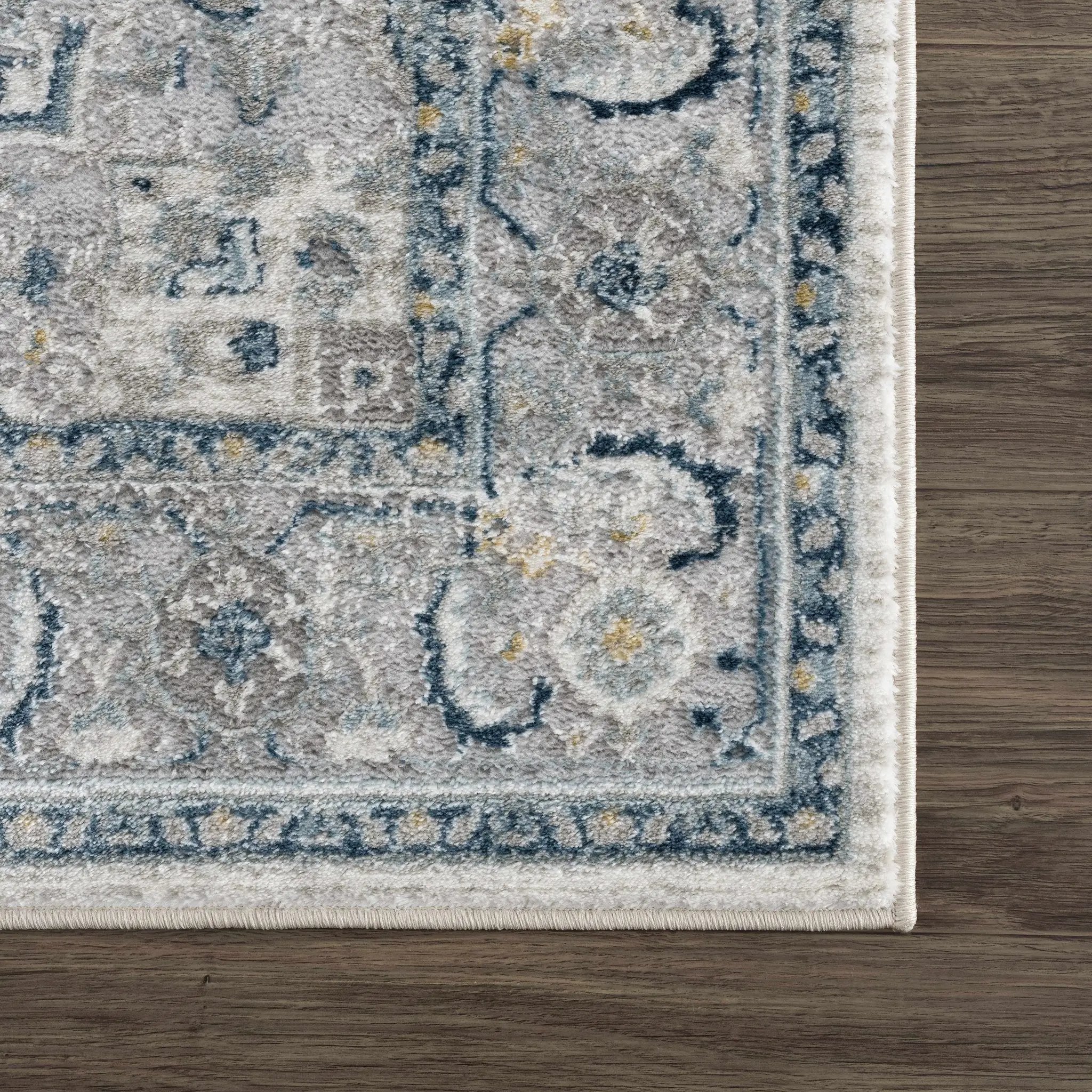 Liverpool Blue Area Rug - Clearance by Boutique Rugs