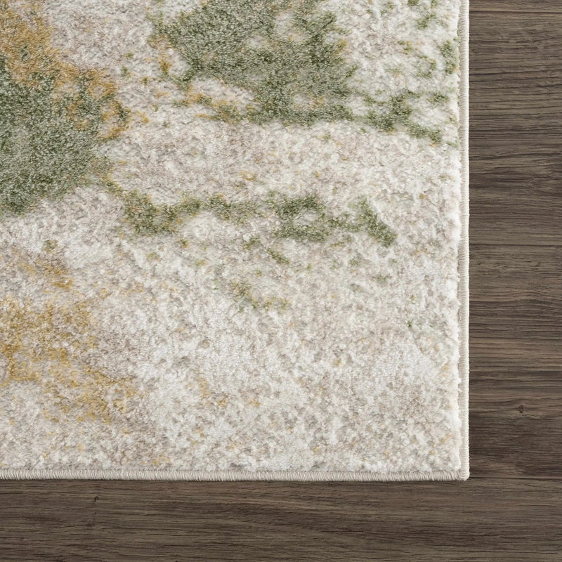 Lively Marble Green Area Rug by Boutique Rugs