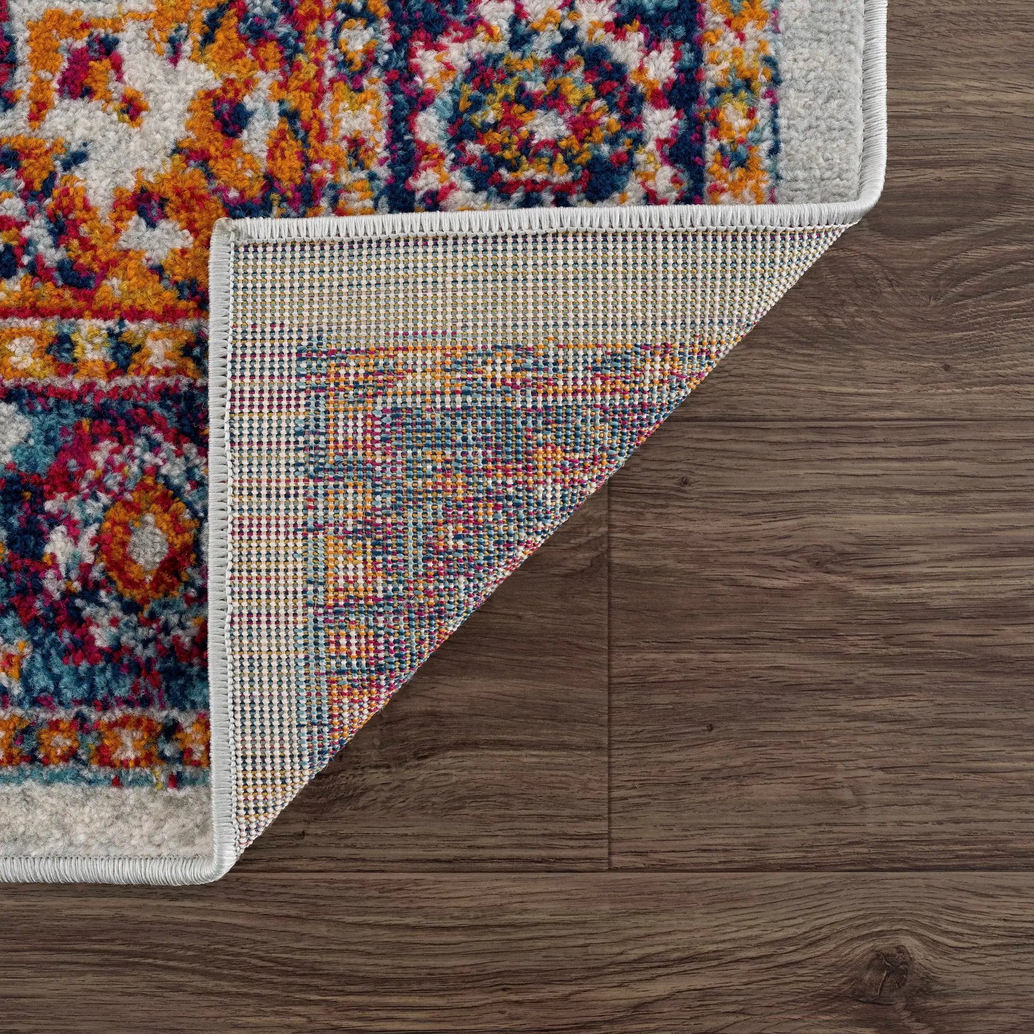 Istanbul Medallion Orange Area Rug - Clearance by Boutique Rugs