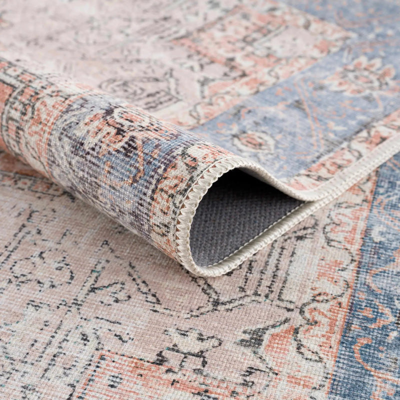 Rosman Distressed Washable Area Rug by Boutique Rugs