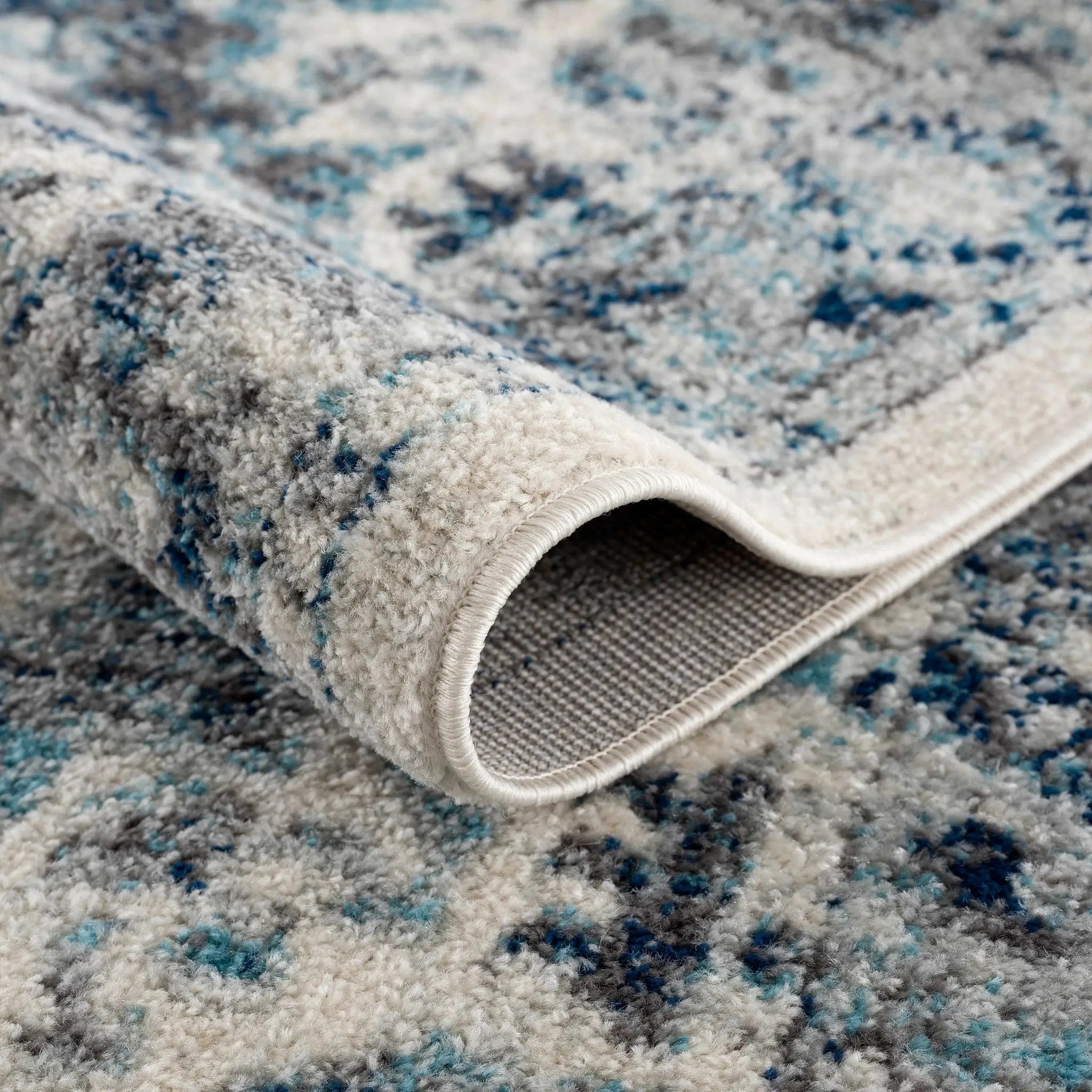 Istanbullu Blue Area Rug - Clearance by Boutique Rugs