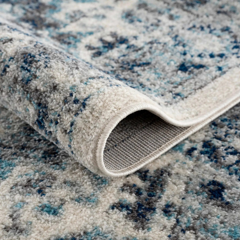 Istanbullu Blue Area Rug - Clearance by Boutique Rugs