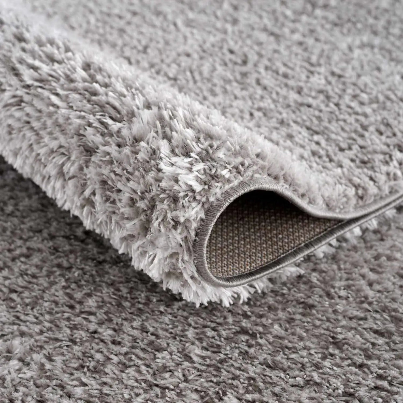 Lunaro Gray Subtle Wavy Abstract Modern Minimalist Polyester Machine Woven Area Rug - Clearance by Boutique Rugs