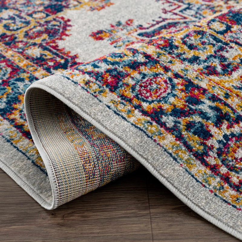 Istanbul Medallion Orange Area Rug - Clearance by Boutique Rugs