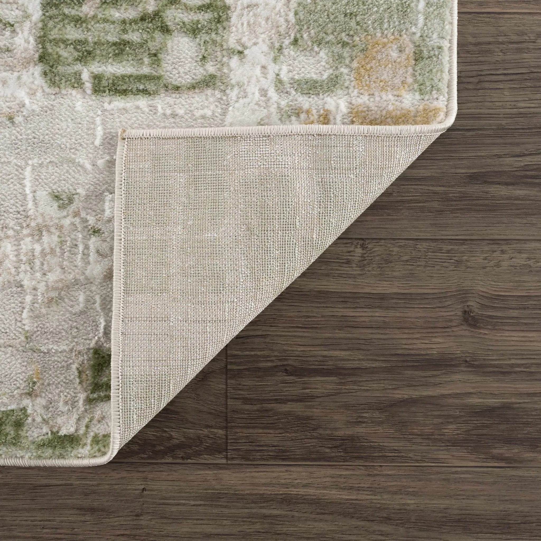 Liveri Green Mosaic Rug by Boutique Rugs