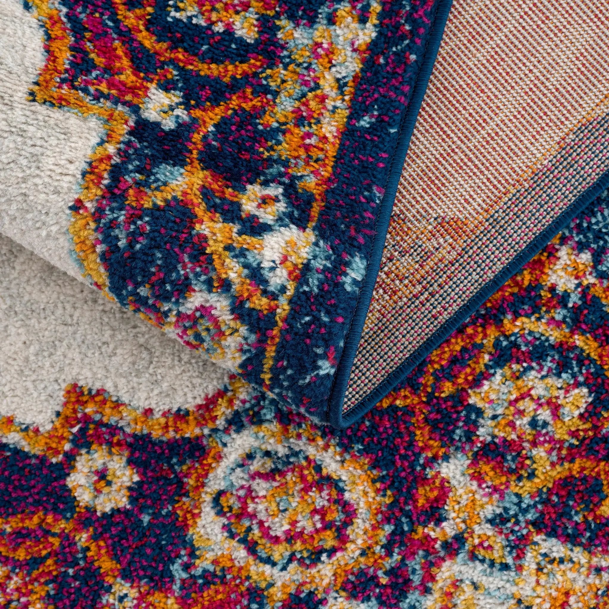 Istanbul Orange Area Rug - Clearance by Boutique Rugs