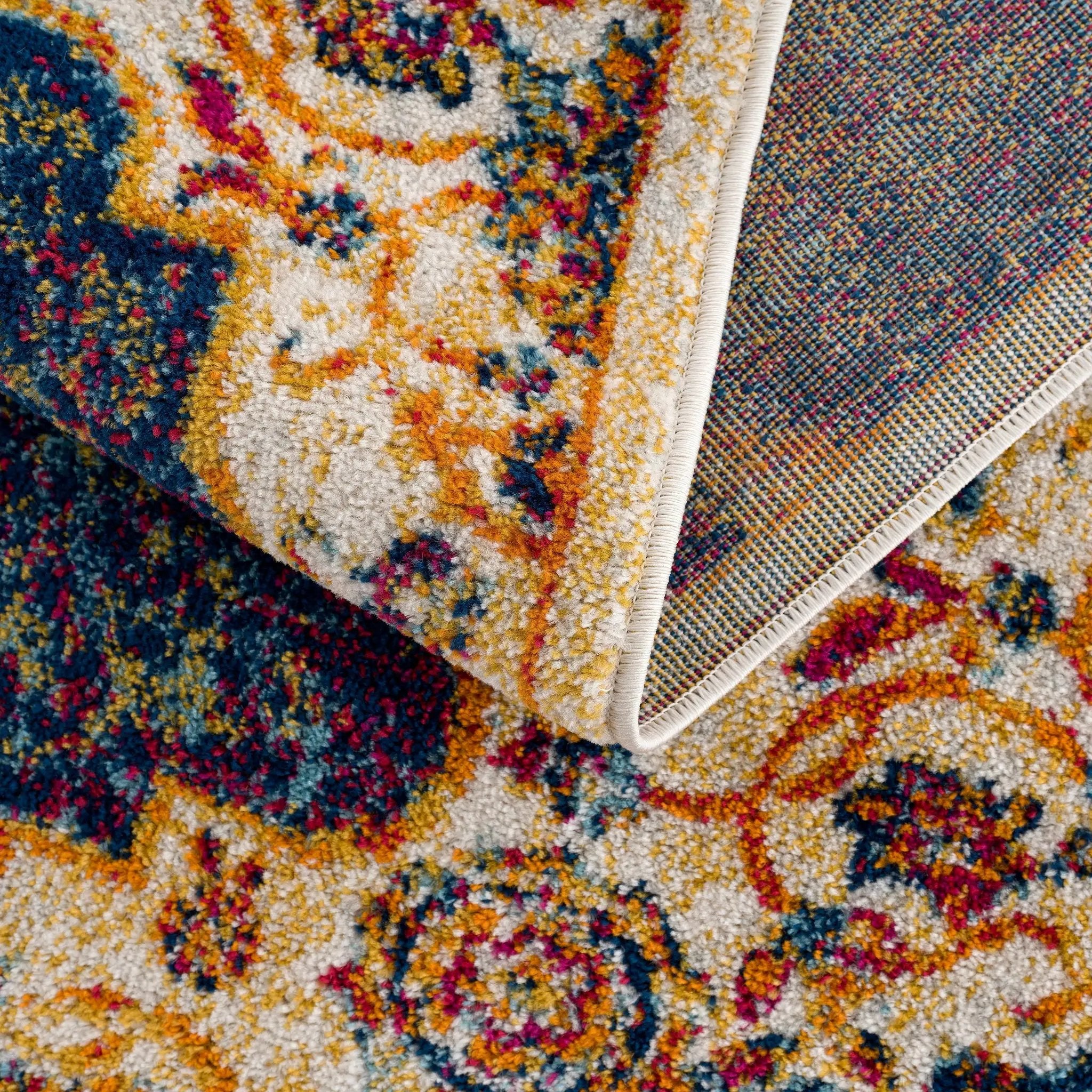 Istanbul Navy Area Rug - Clearance by Boutique Rugs