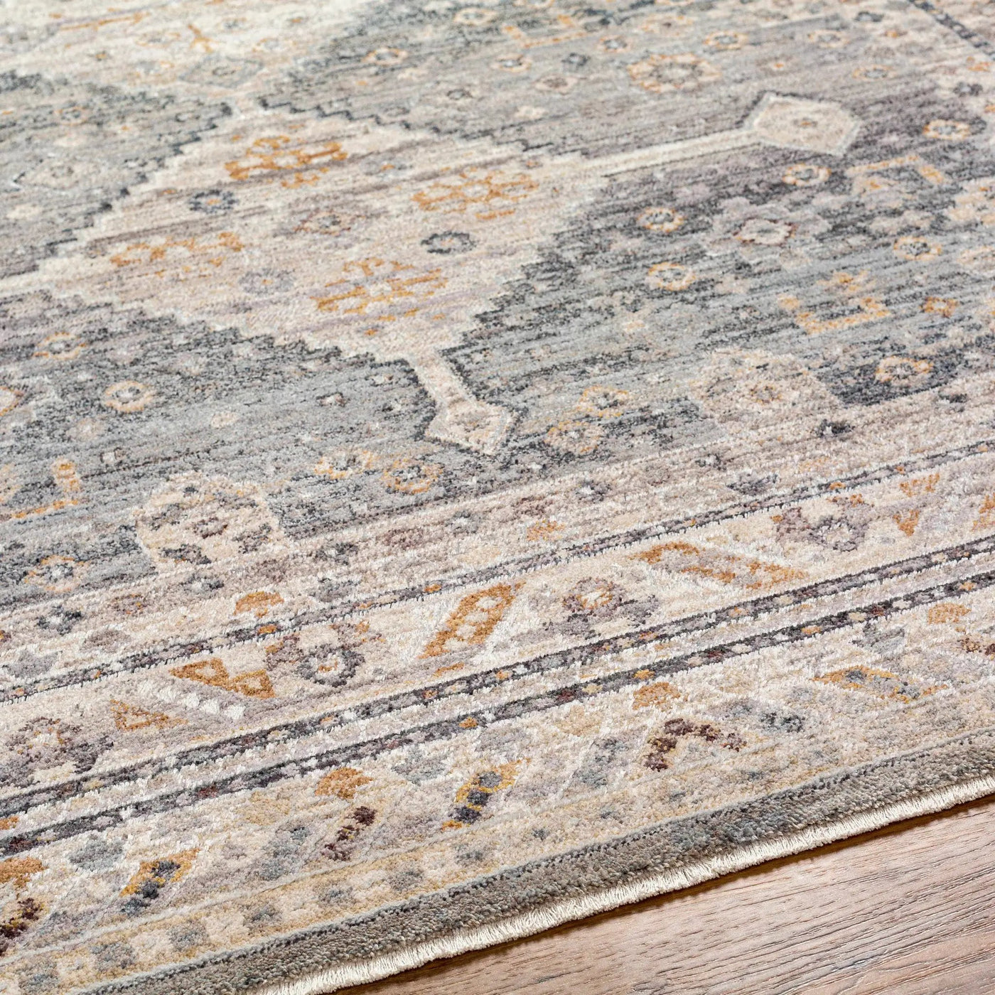 Lyam Luxe Rug with Fringes by Boutique Rugs