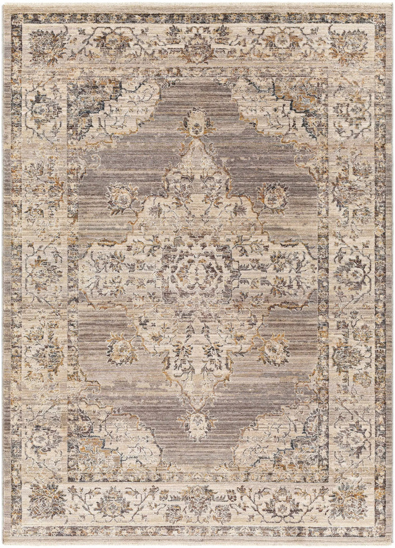 Cream Brown Zola Area Rug - Clearance by Boutique Rugs