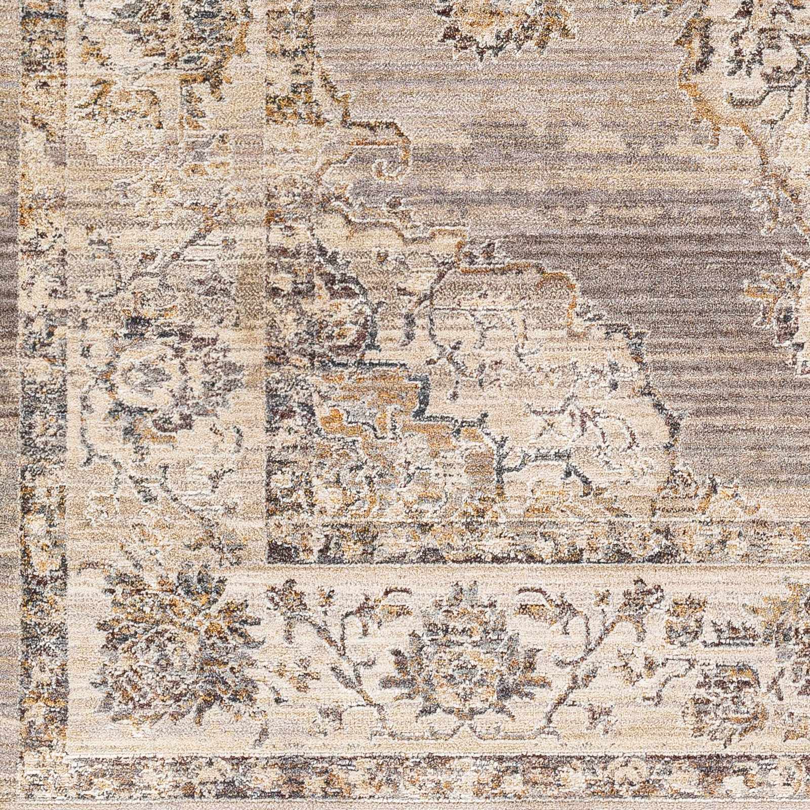 Cream Brown Zola Area Rug - Clearance by Boutique Rugs