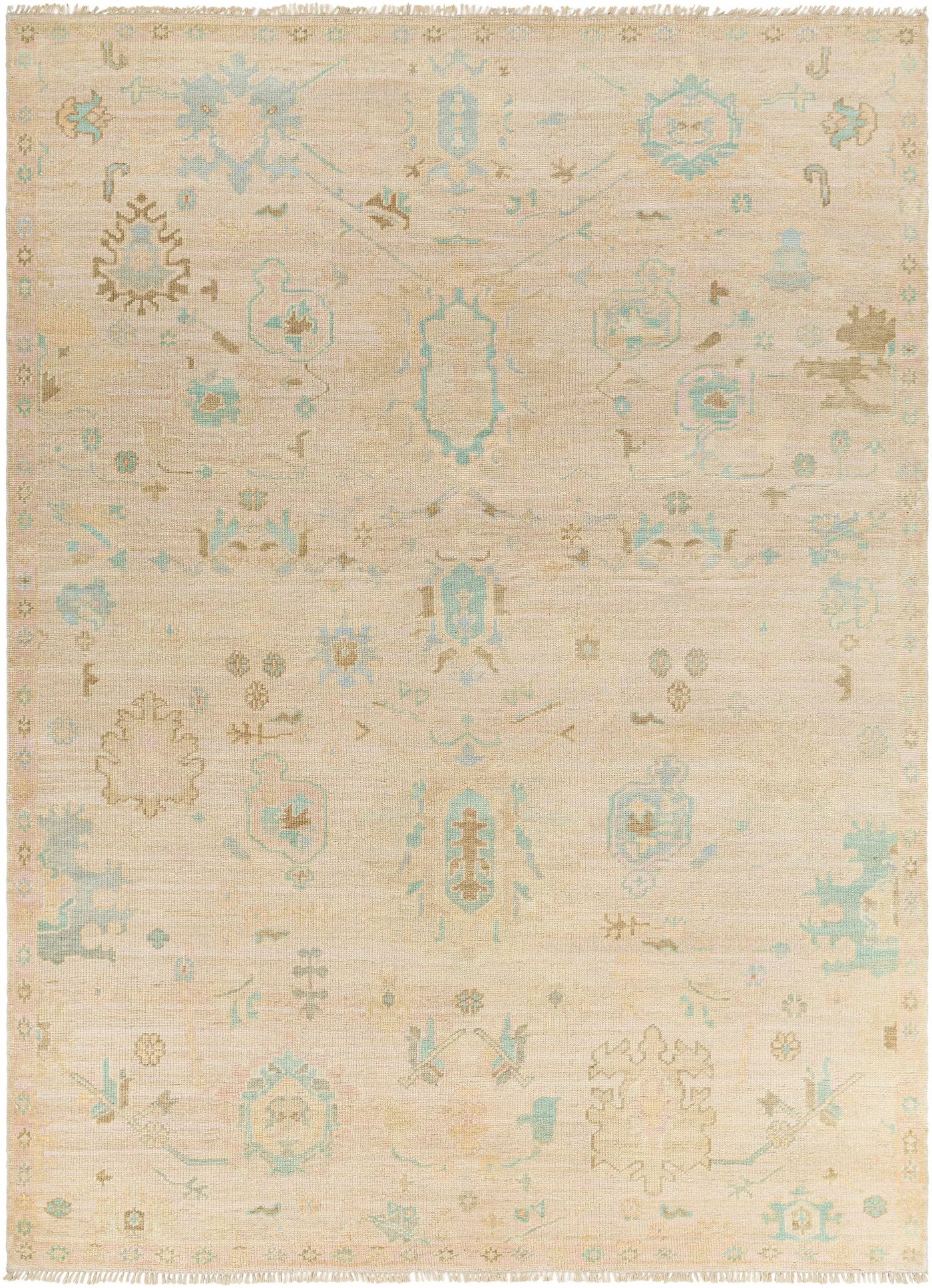 Beige Amiri Area Rug - Clearance by Boutique Rugs