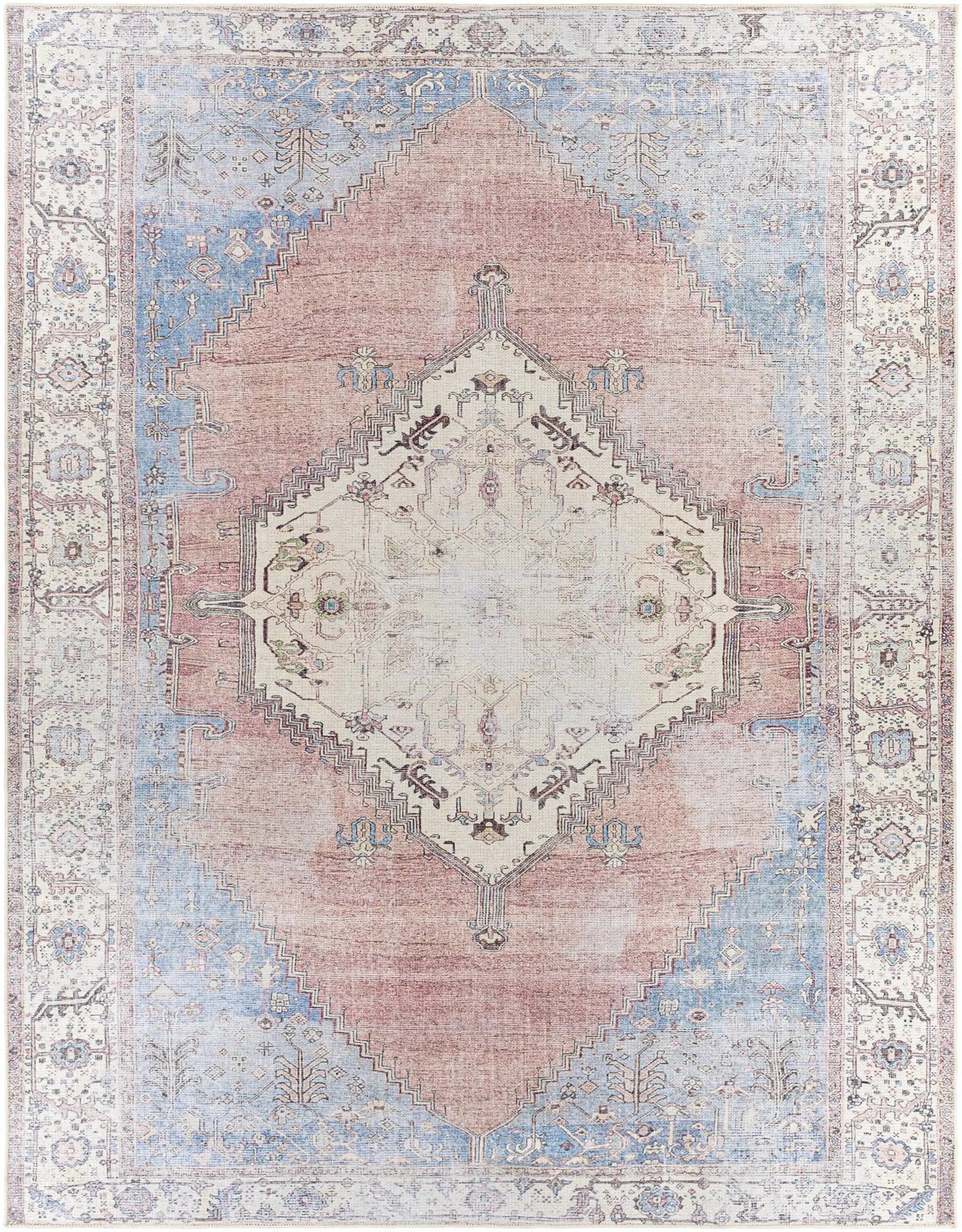 Sacriston Washable Area Rug - Clearance by Boutique Rugs
