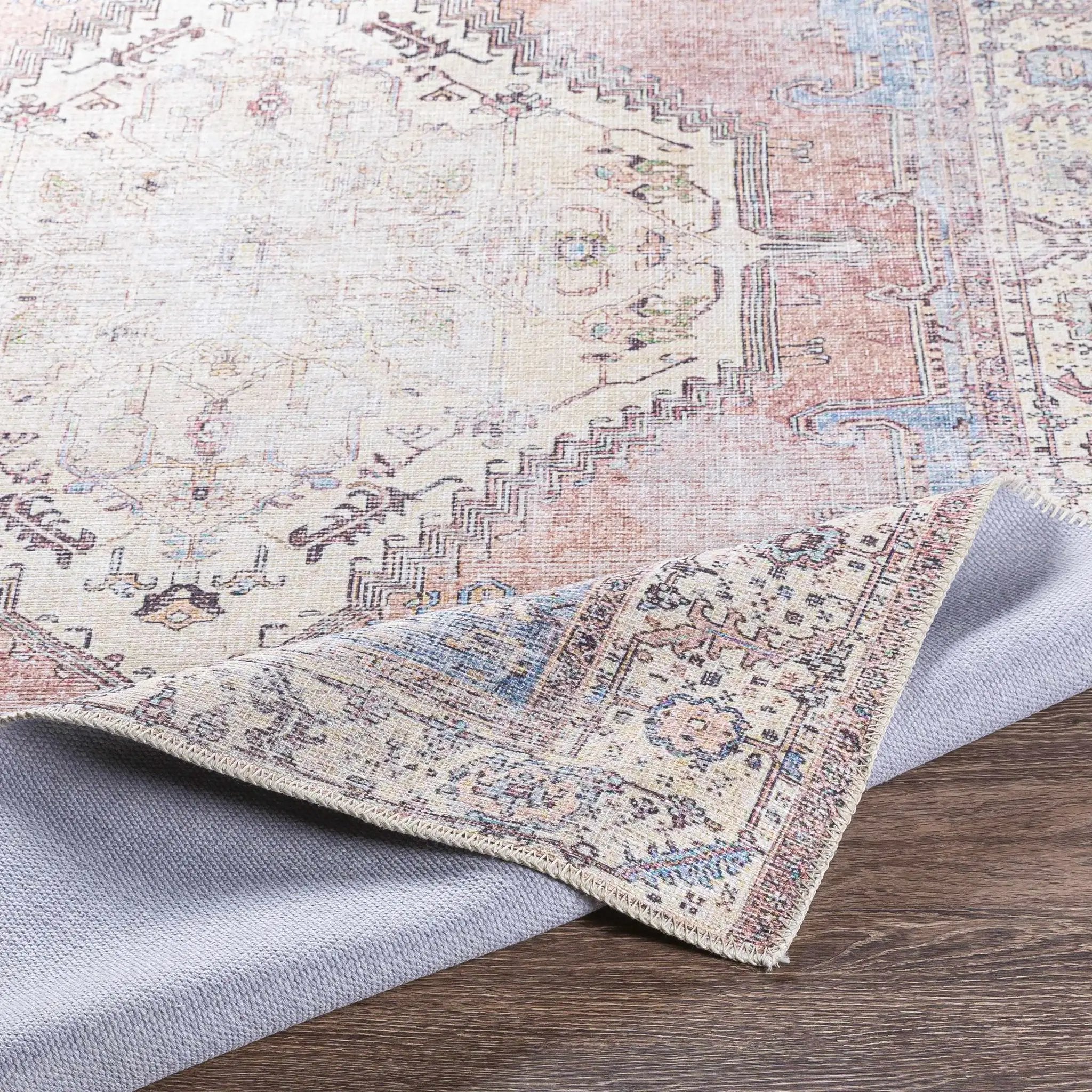 Sacriston Washable Area Rug - Clearance by Boutique Rugs
