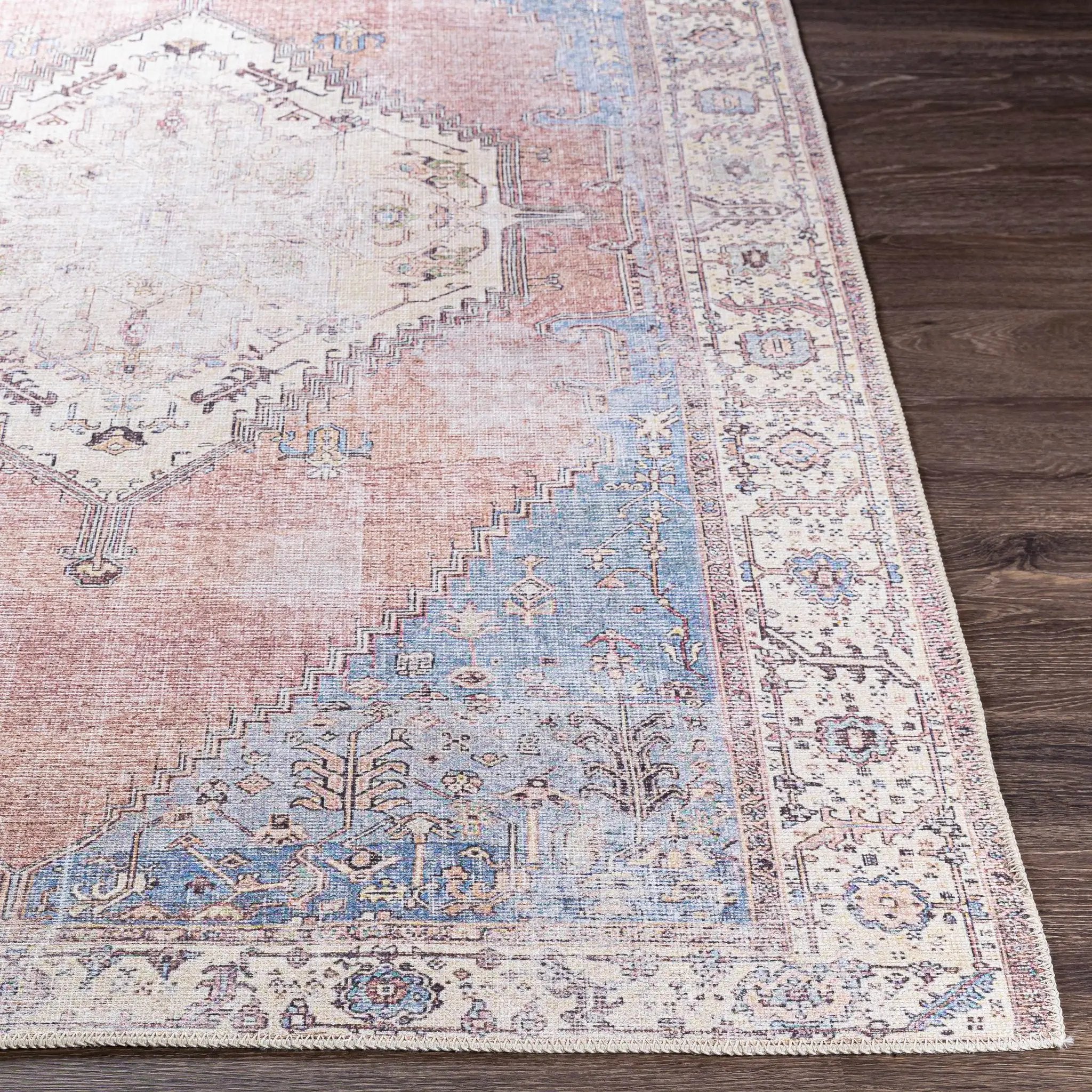 Sacriston Washable Area Rug - Clearance by Boutique Rugs