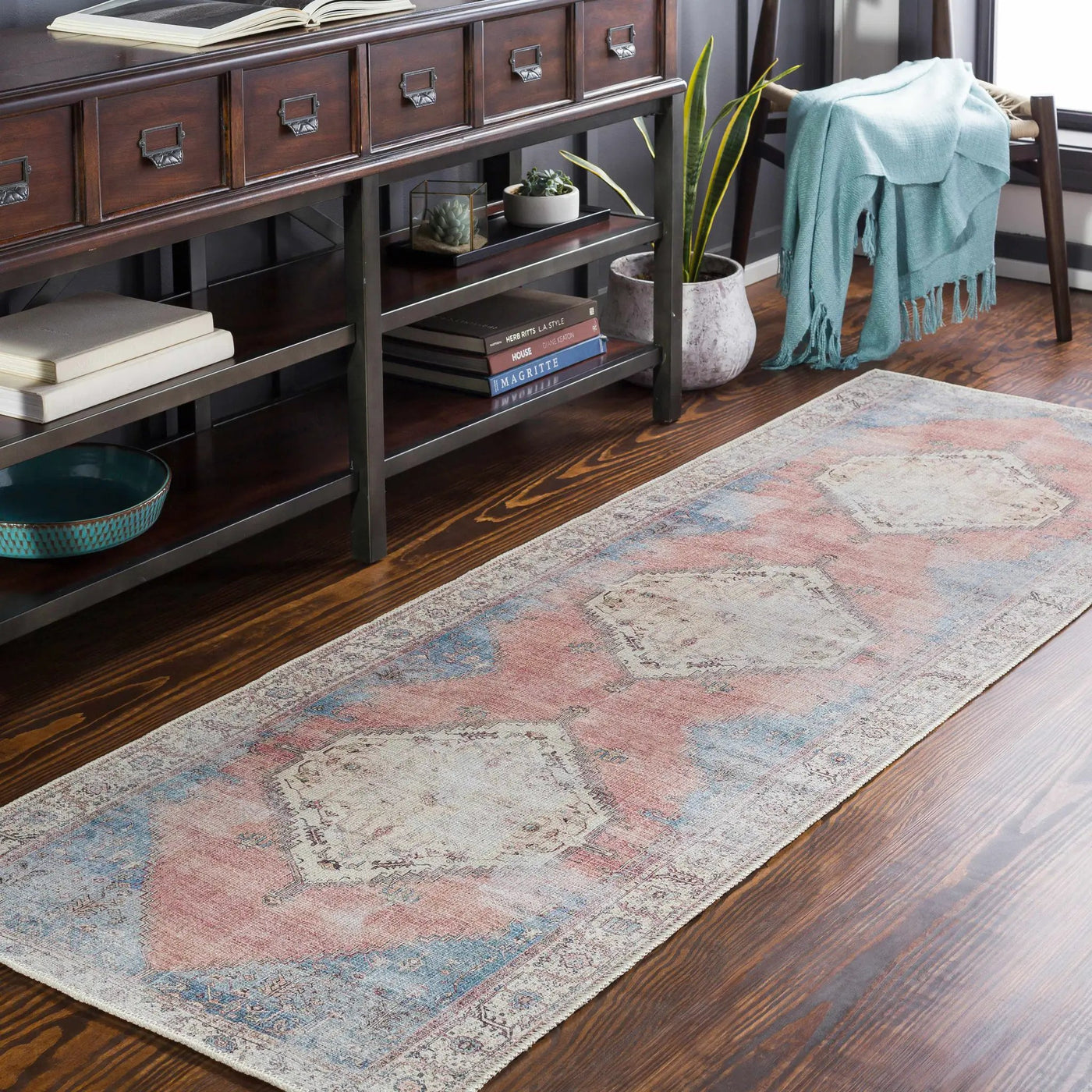 Sacriston Washable Area Rug - Clearance by Boutique Rugs