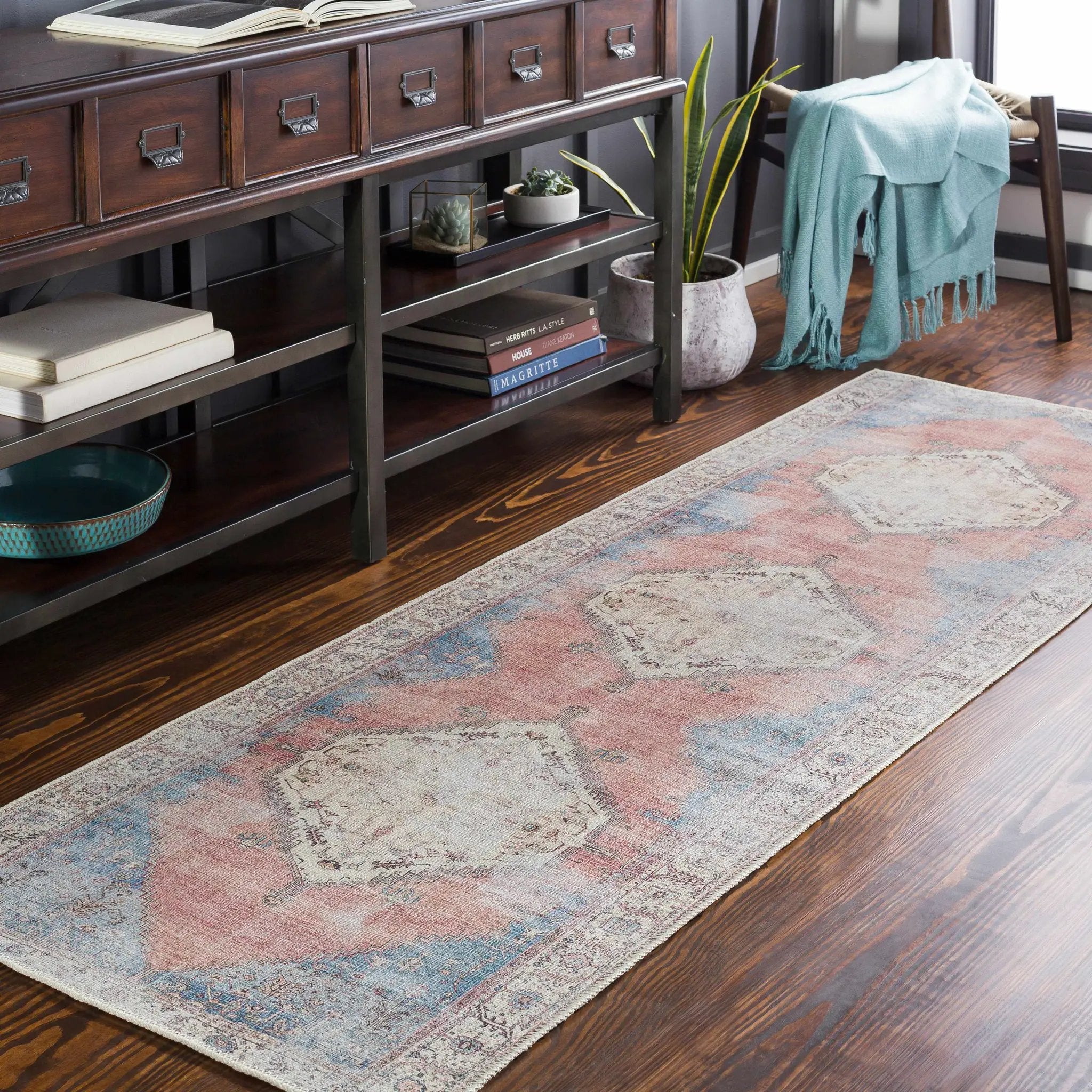 Sacriston Washable Area Rug - Clearance by Boutique Rugs