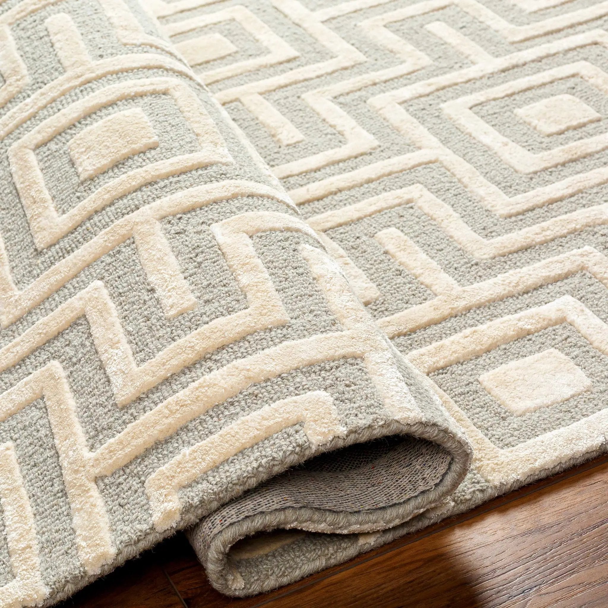 Fynn Beige Area Rug - Clearance by Boutique Rugs