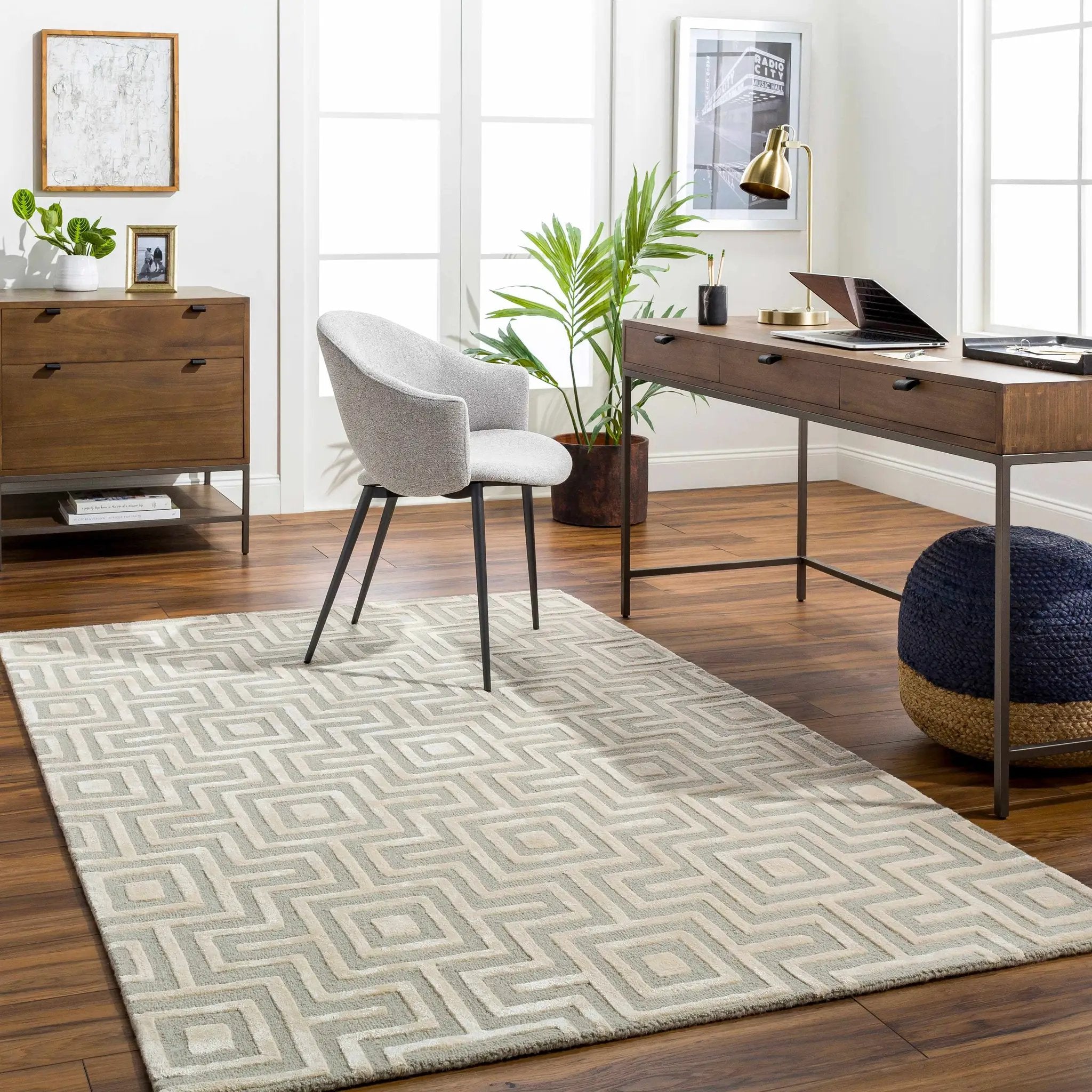 Fynn Beige Area Rug - Clearance by Boutique Rugs