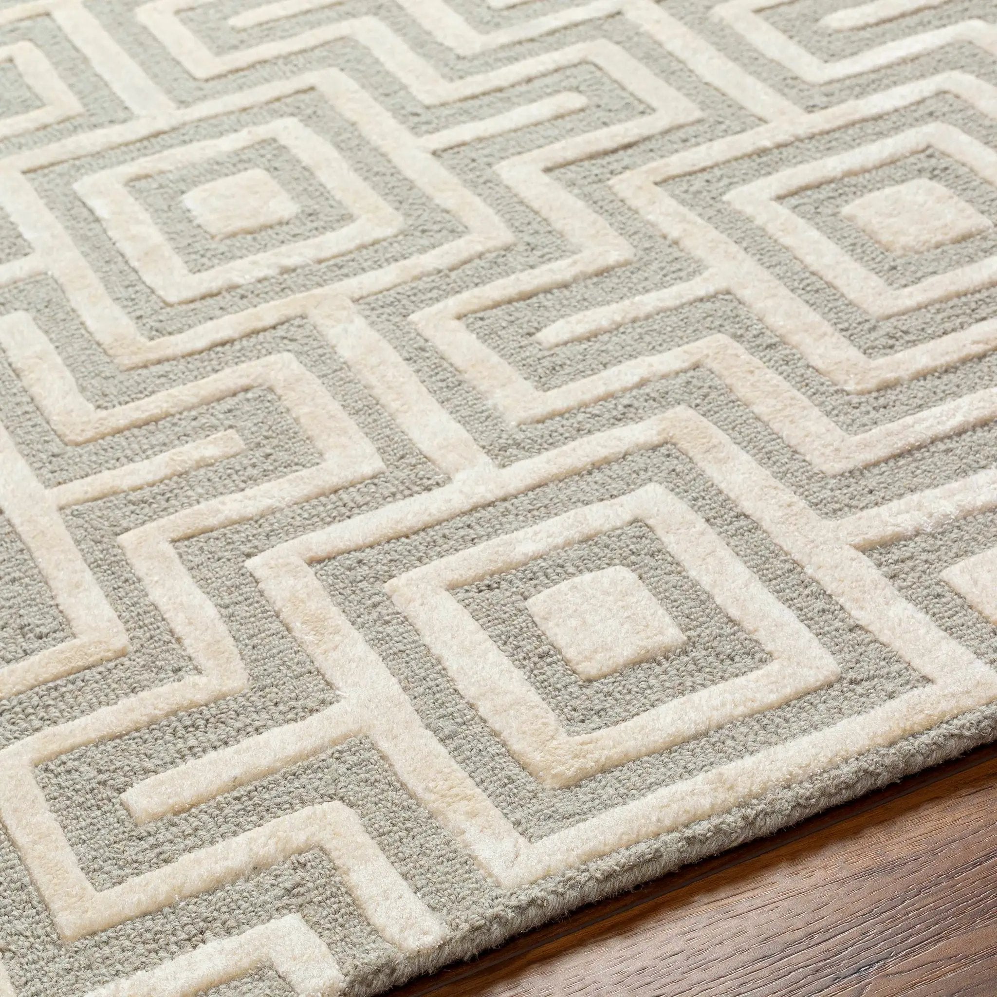 Fynn Beige Area Rug - Clearance by Boutique Rugs