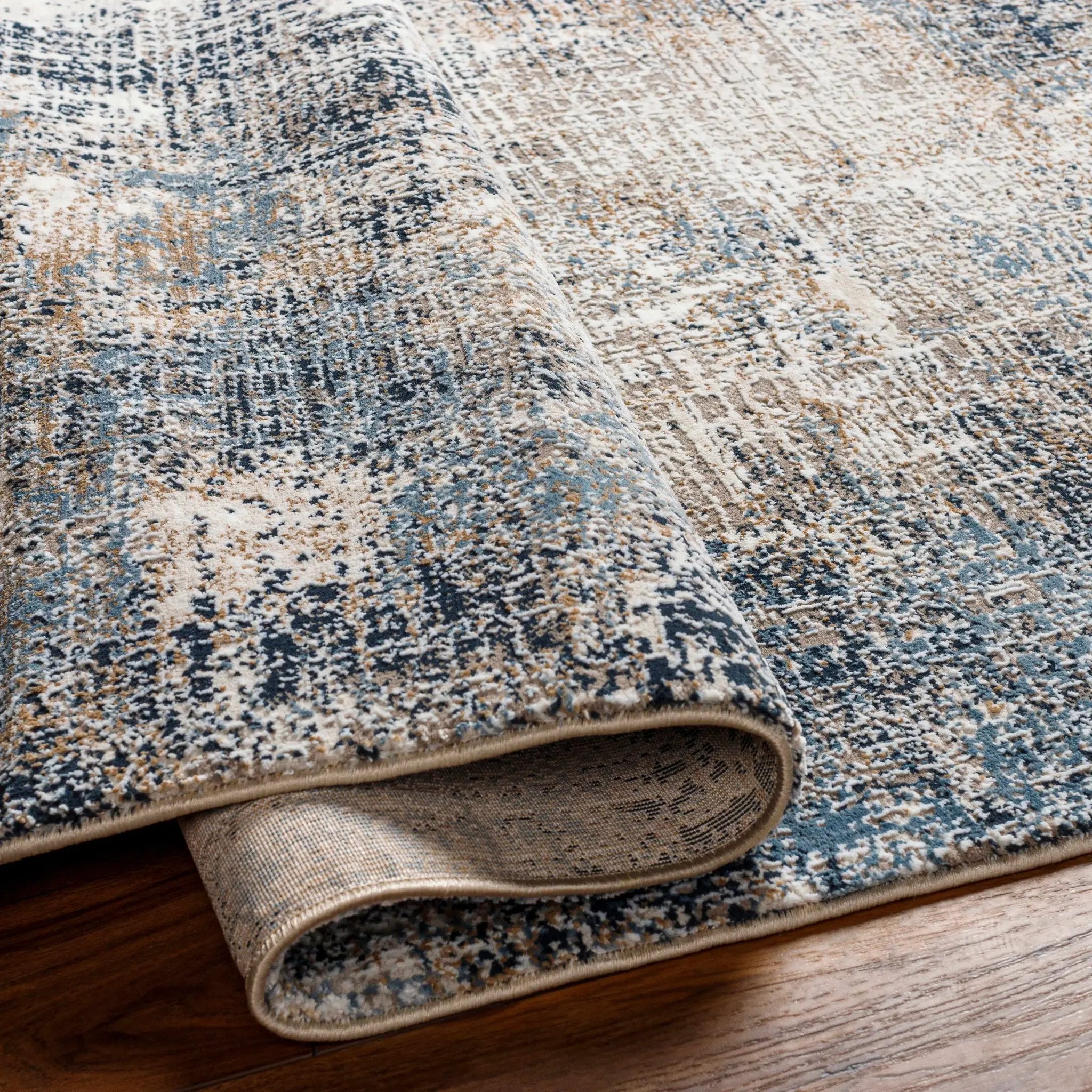 Ervin Blue Area Rug by Boutique Rugs