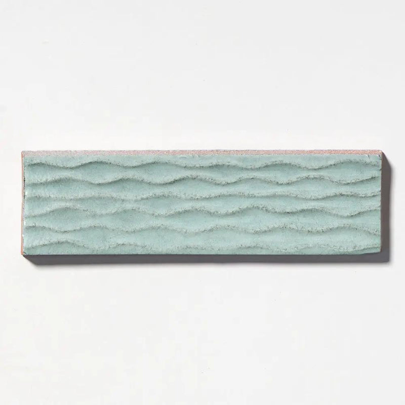 Sage Rivulet Glossy 2 1/4x7 7/8x3/8 by Stonetiledepot