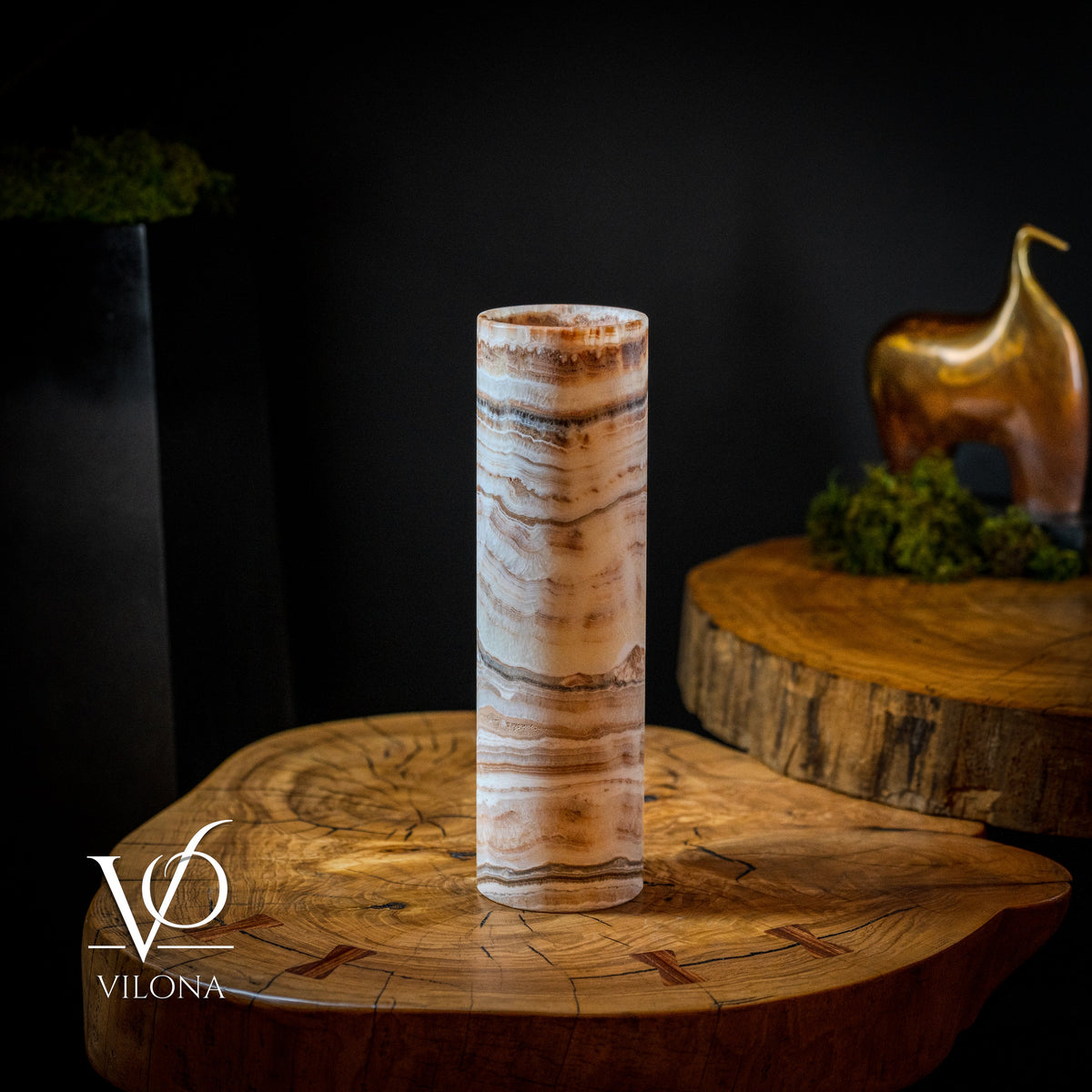 Sahara Crystal (Onyx Table Lamp #52), photo 2 of 5