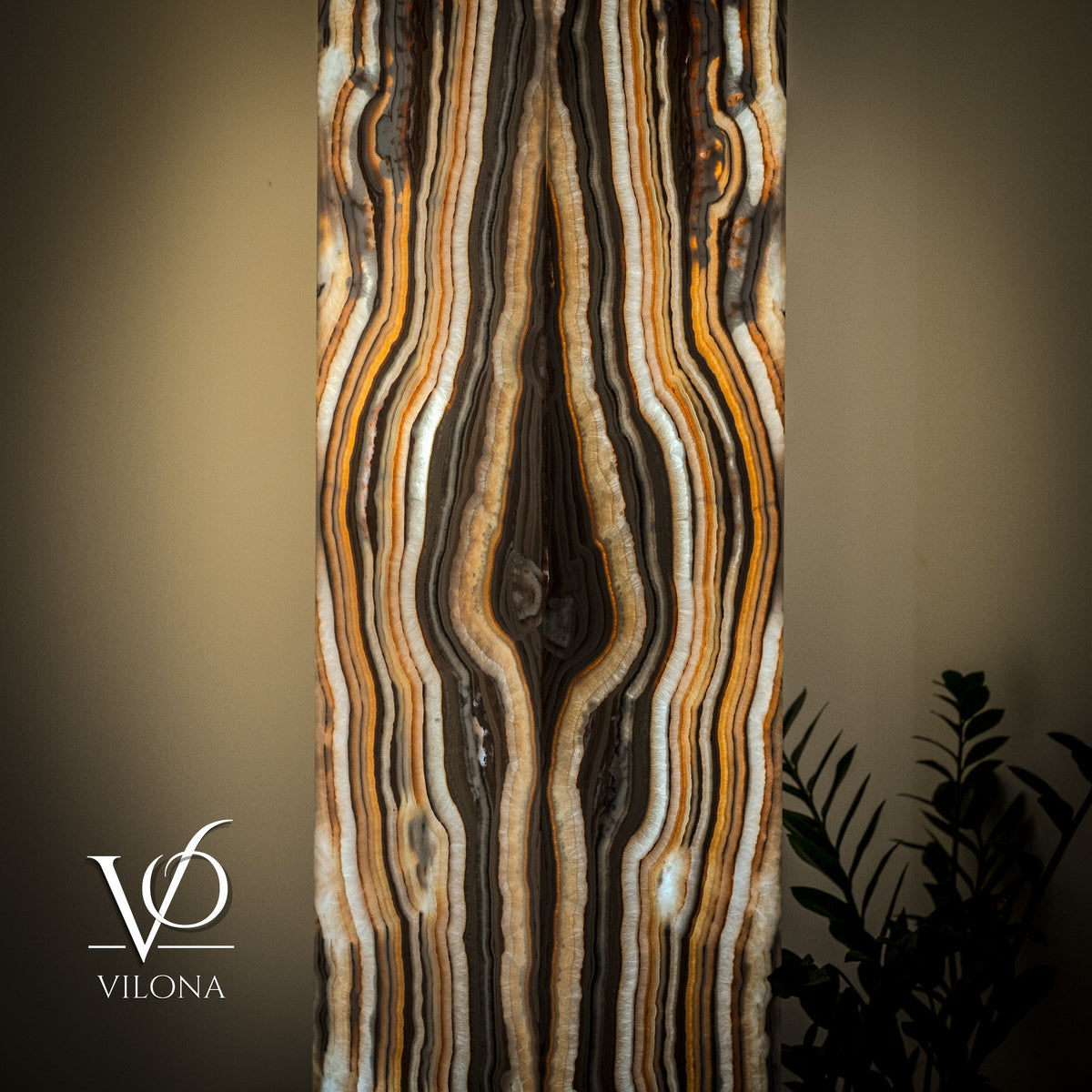 Sahara Onyx Floor Lamp - Large - 63"H x 12"W - Square - #2, photo 3 of 12