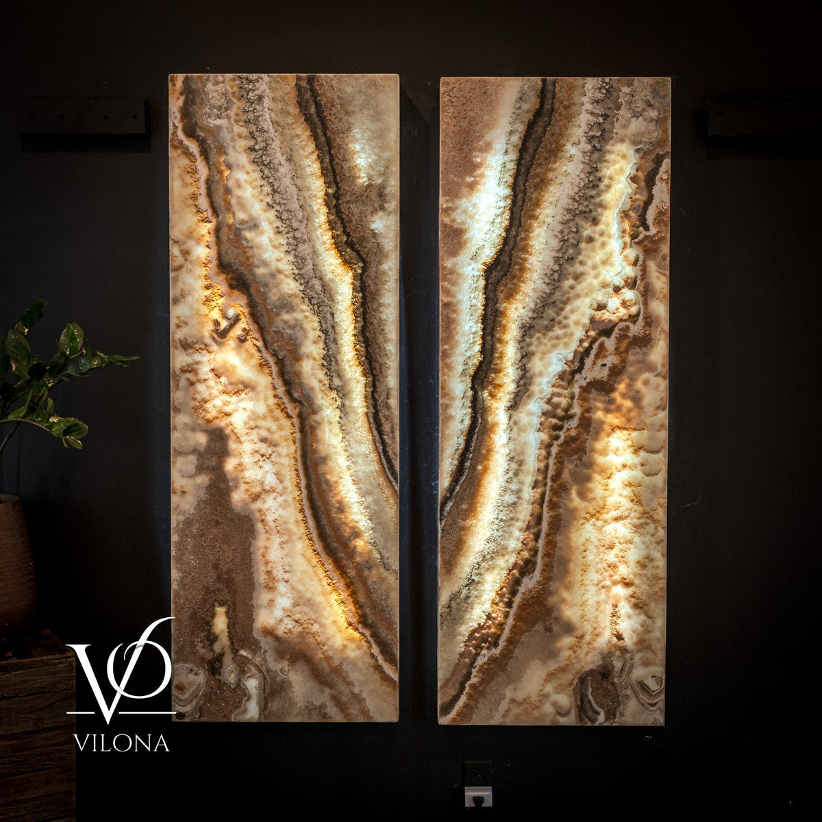 Sahara Onyx Wall Panels (Set #7), photo 2 of 9
