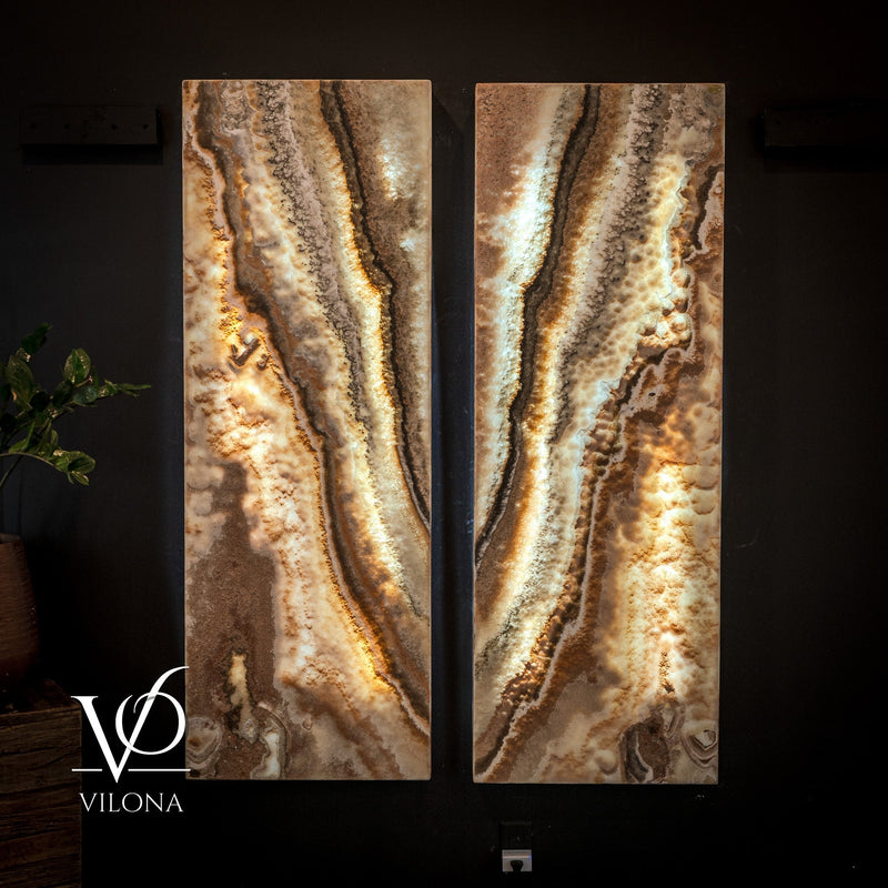 Sahara Onyx Wall Panels (Set #7), photo 2 of 9