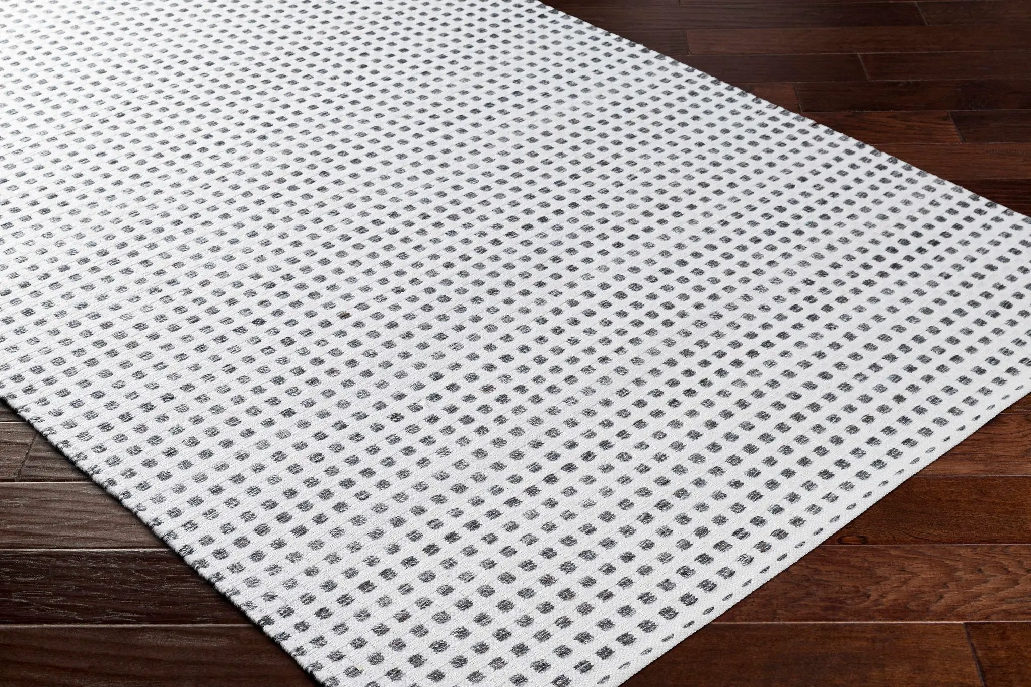 Bence Black & White Area Rug - Clearance by Boutique Rugs