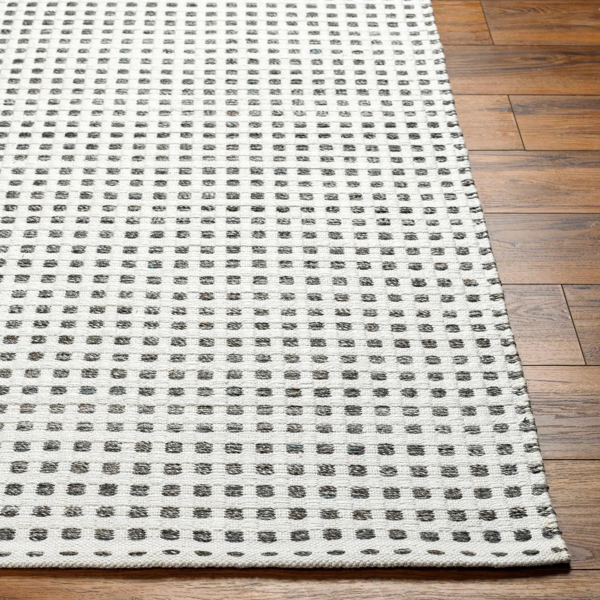 Bence Black & White Area Rug - Clearance by Boutique Rugs