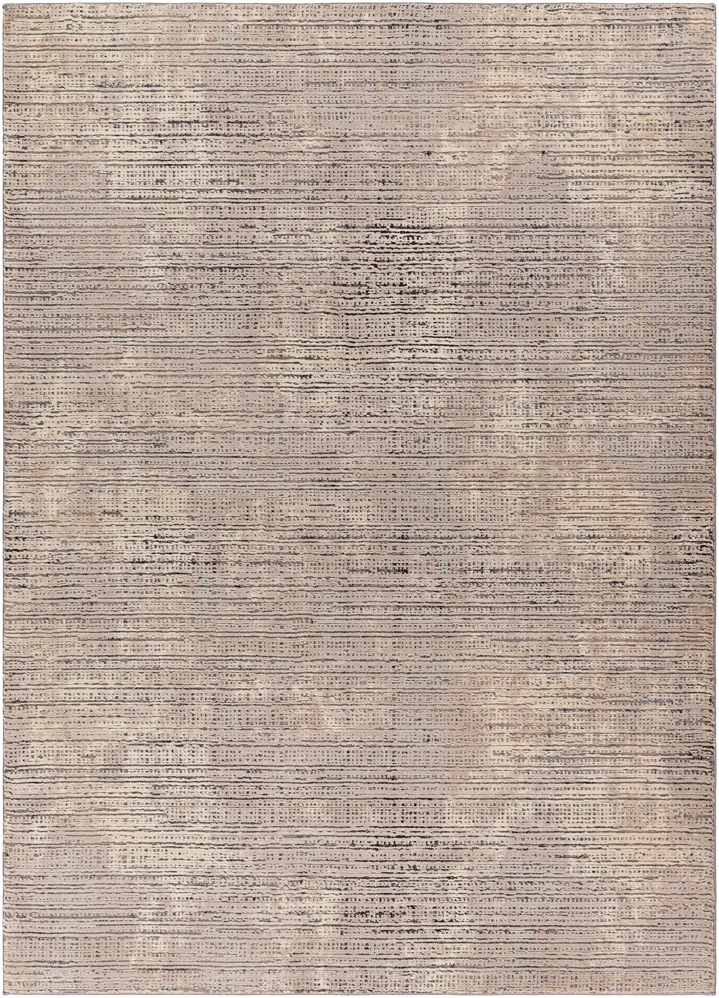 Chiyo Tan Plush Textured Washable Rug by Boutique Rugs